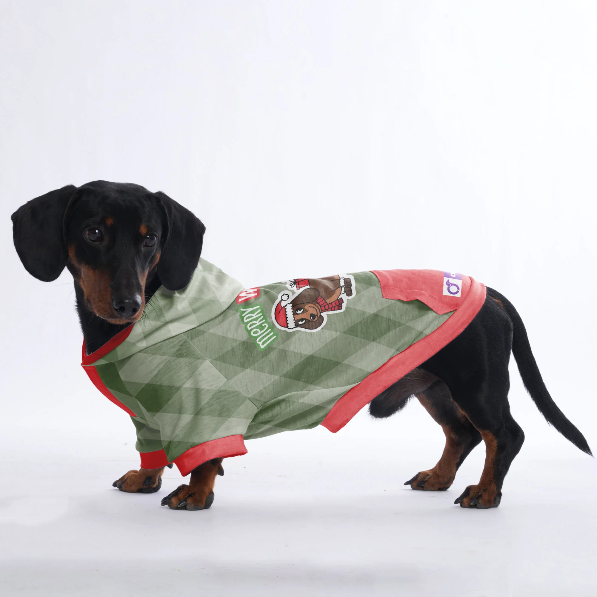 Merry woofmas - Hoodies for Dachshunds - Image 2