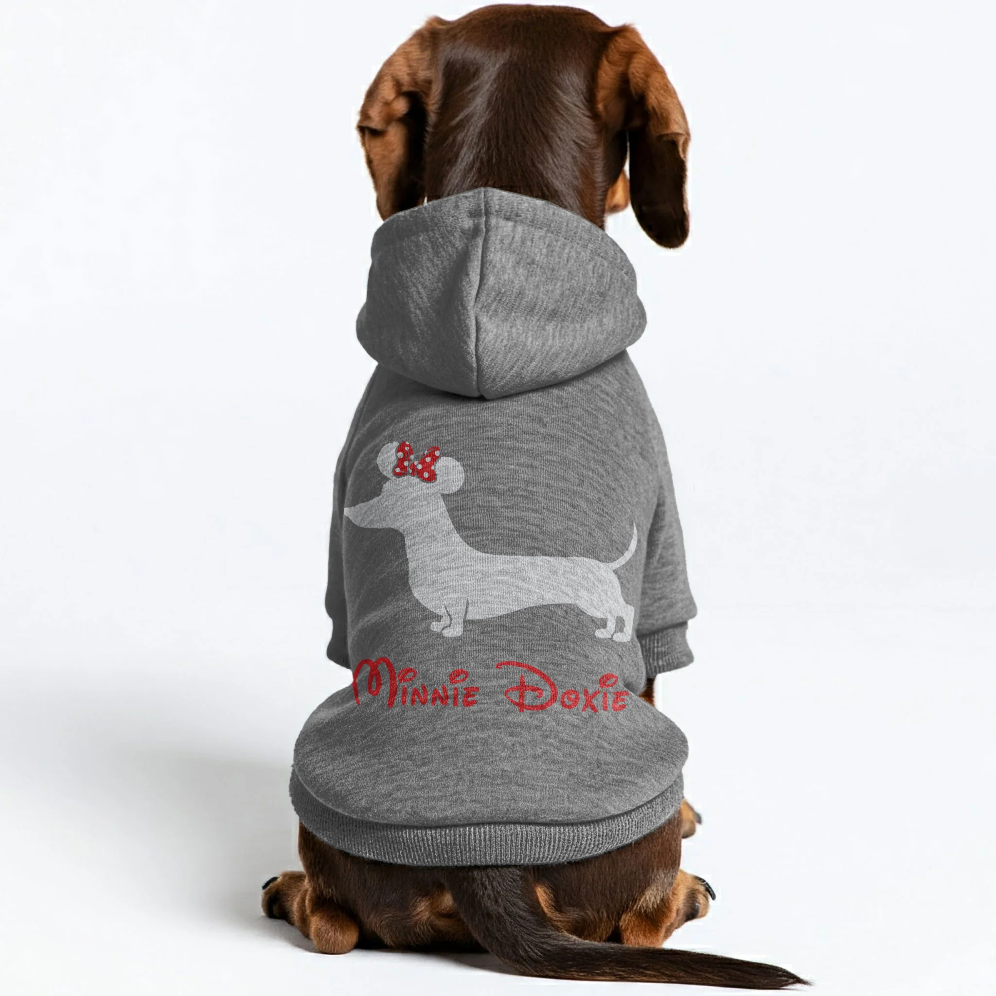 Minnie Doxie - Personalized Dachshund Hoodies with Funny Quotes – Stylish, Cozy, and Premium 100% Cotton - Image 3