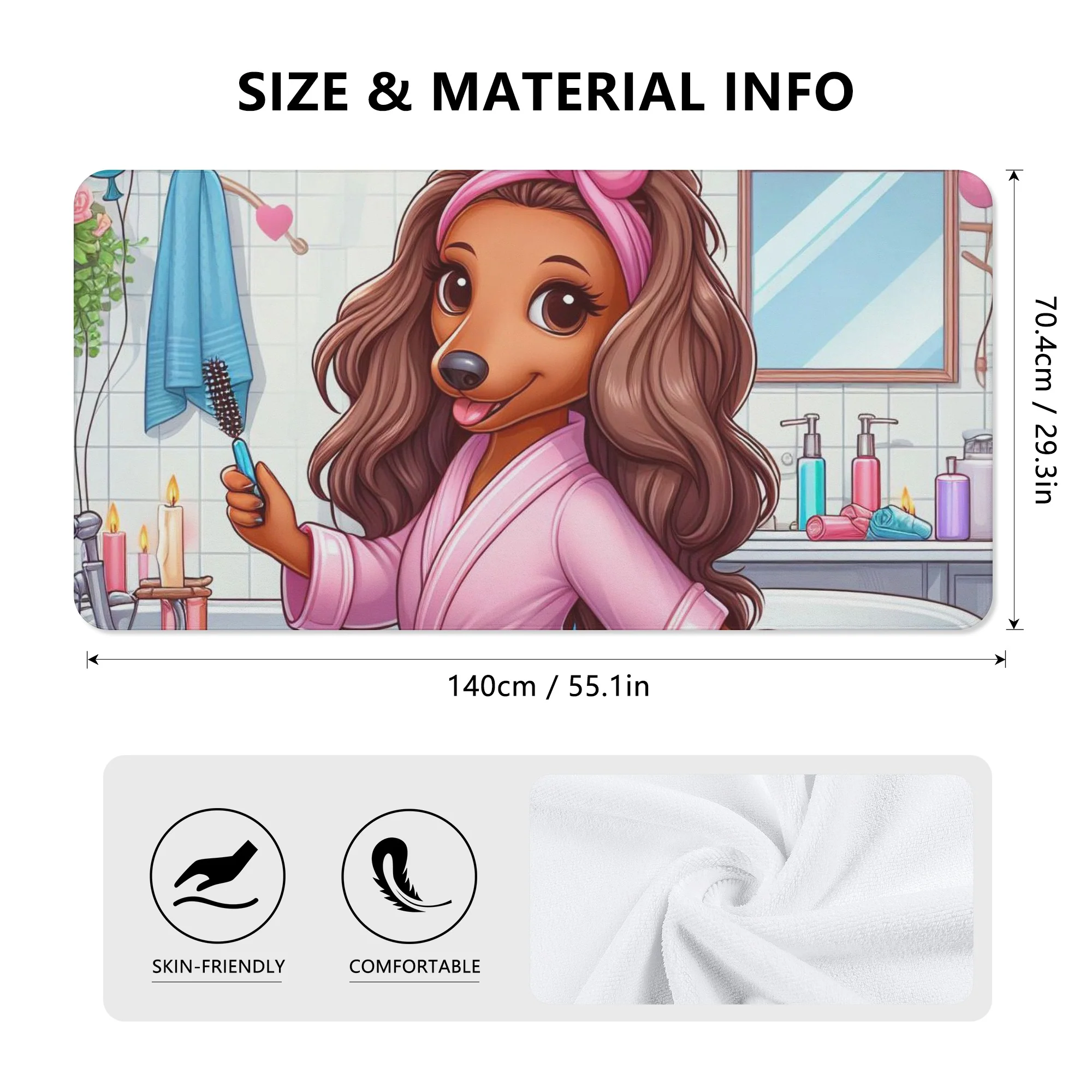 Molly - Bath Towel - Image 5