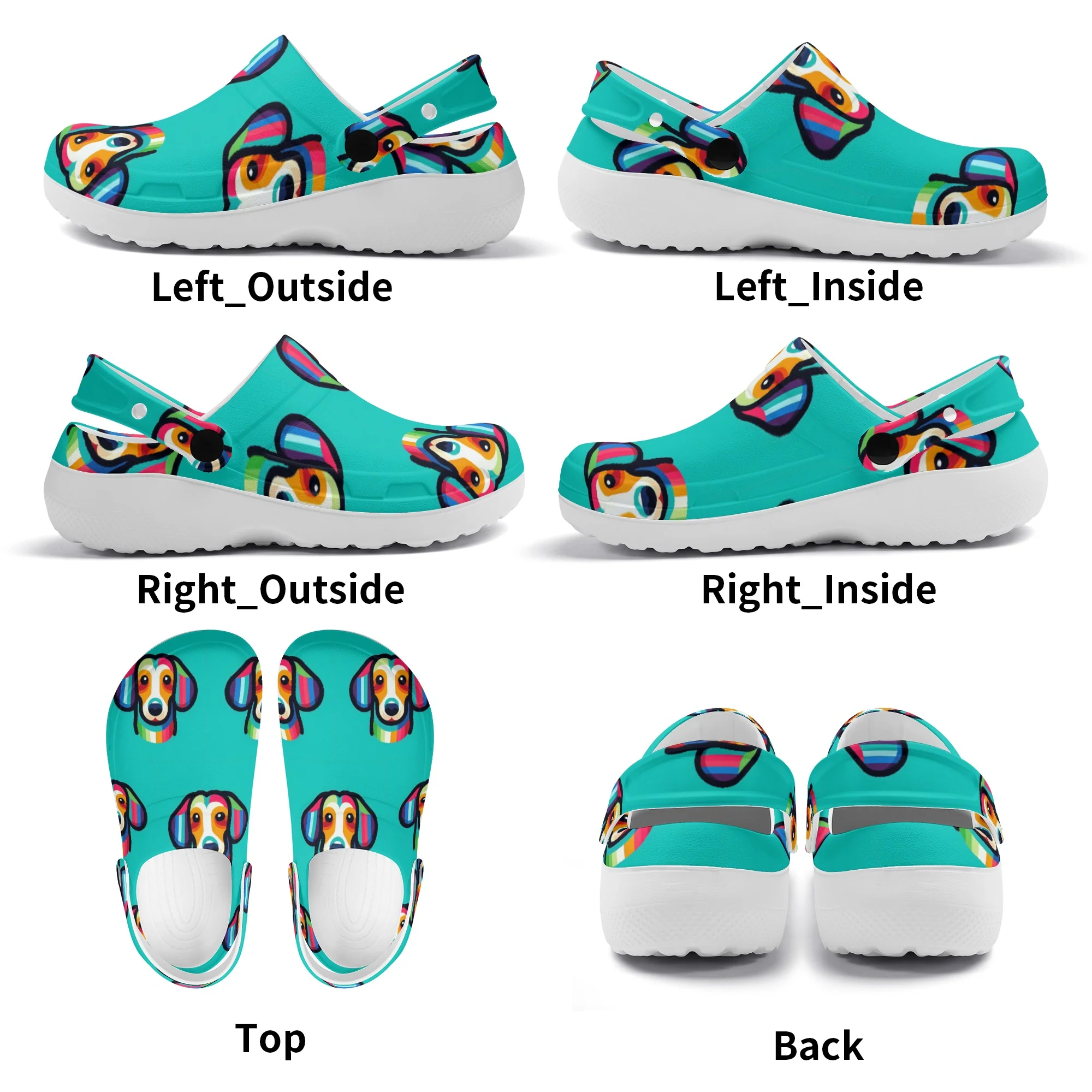 Navy - Nursing Slip On Clogs - Image 9