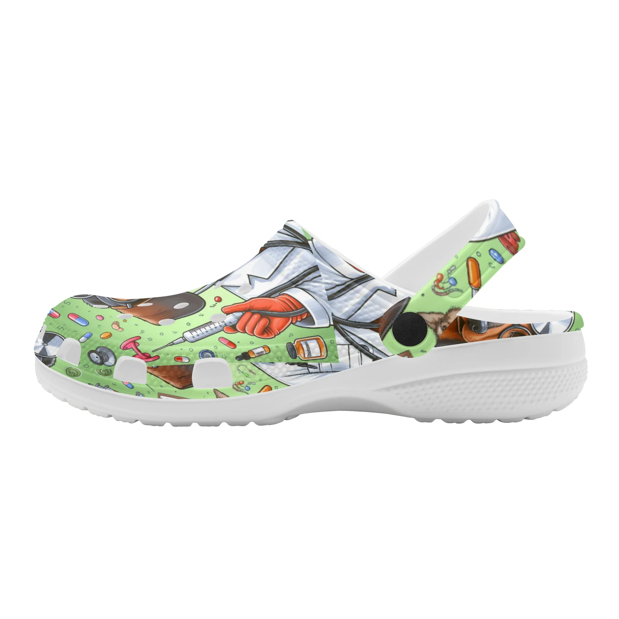 Navy - Unisex Clogs - Image 2
