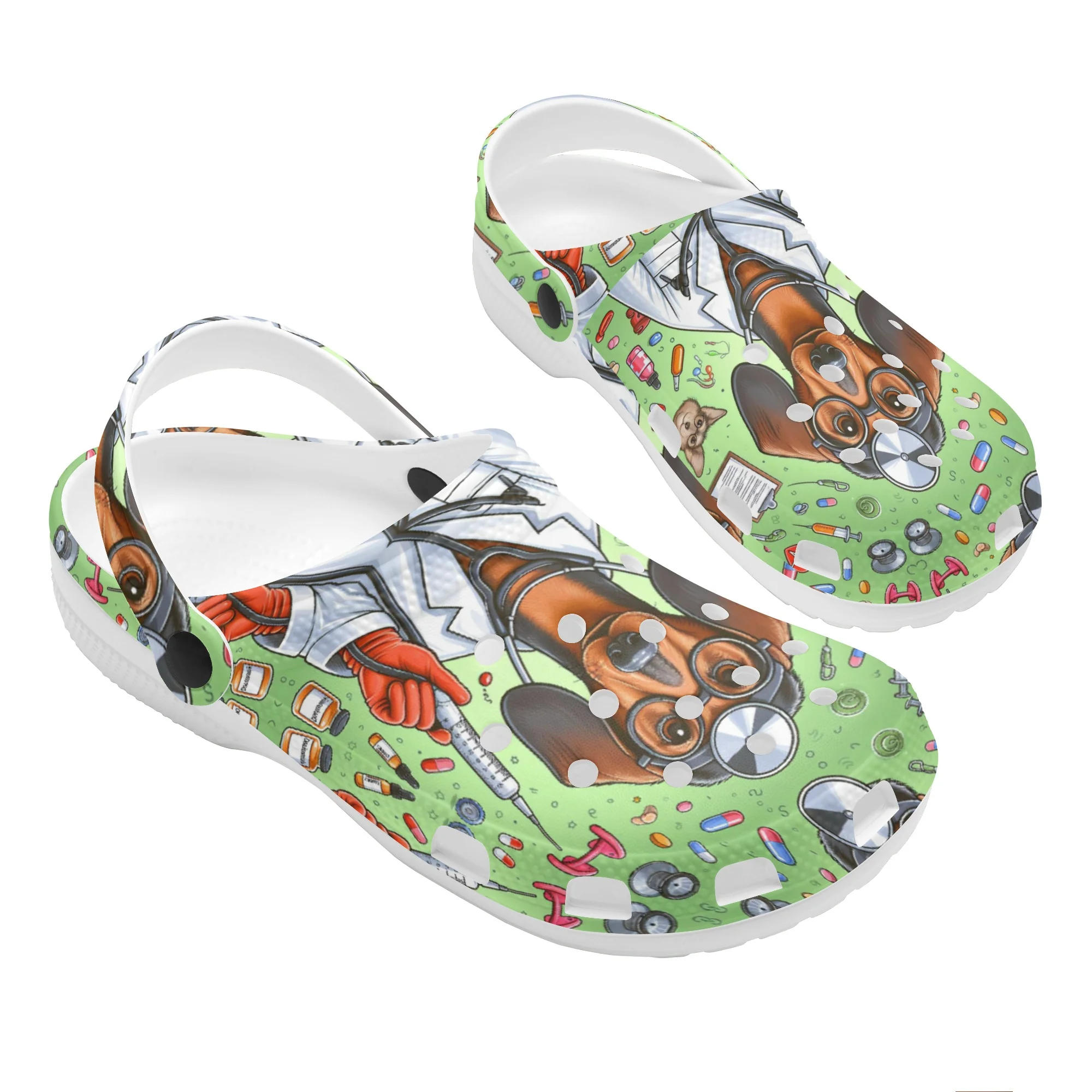 Navy - Unisex Clogs - Image 8