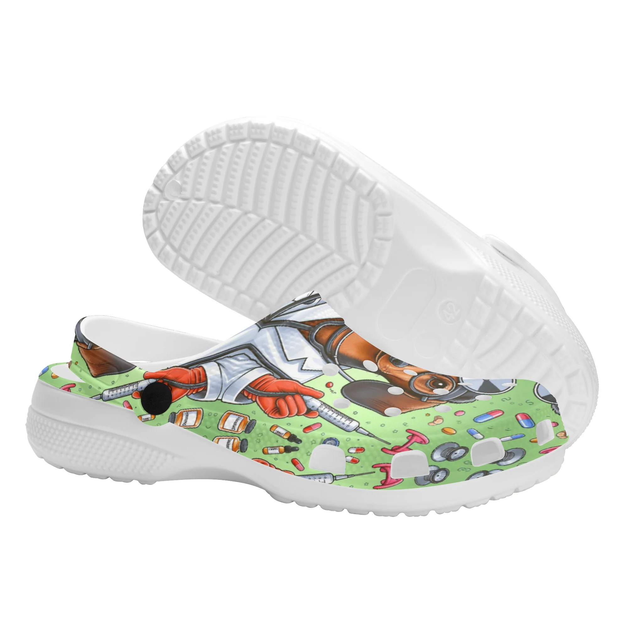 Navy - Unisex Clogs - Image 9