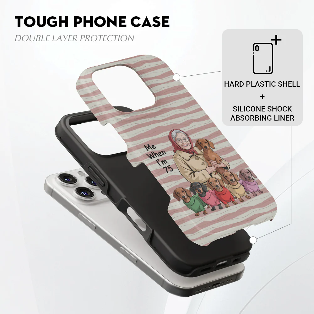 Nina - Dual-Layer iPhone Case