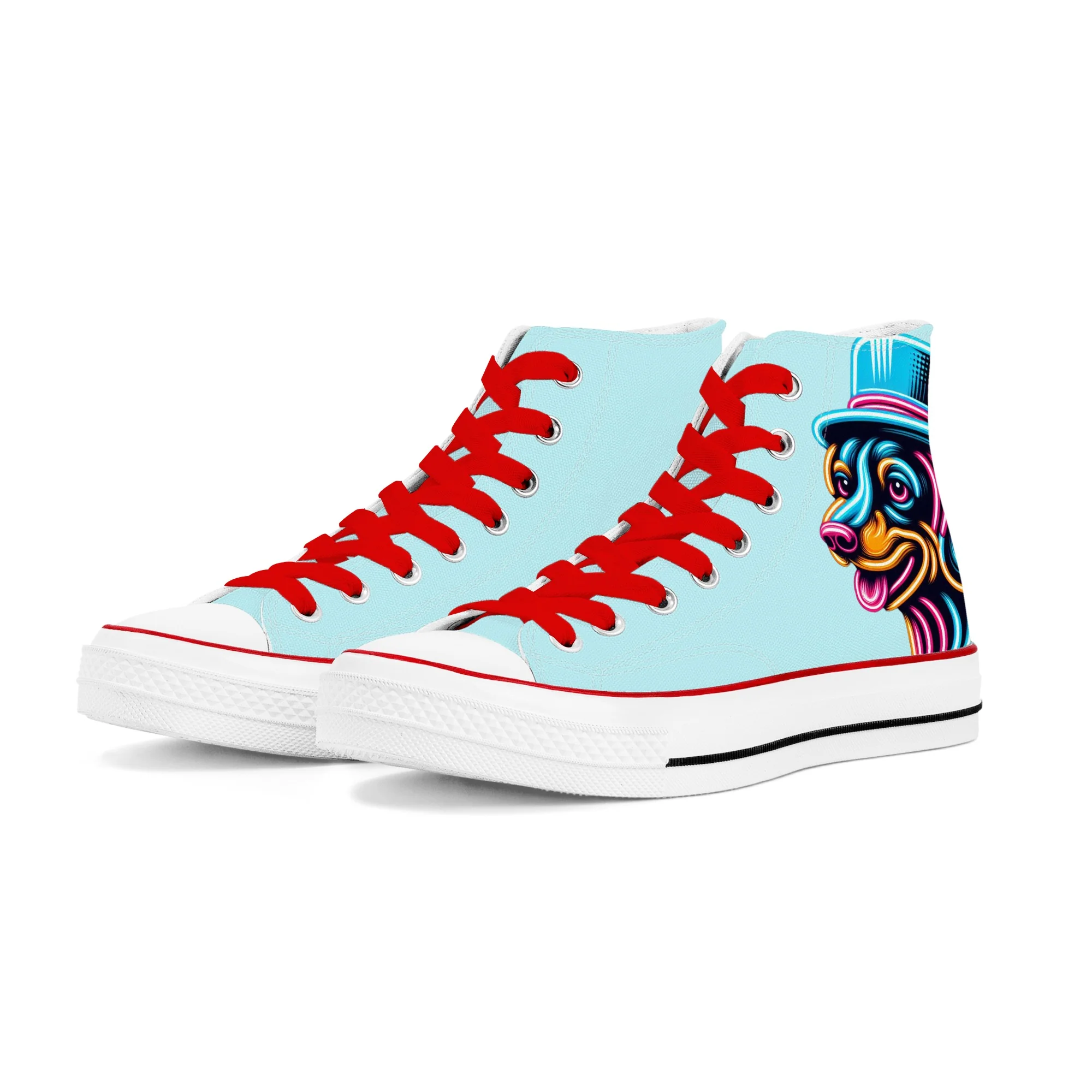 Ophelia - Classic High Top Canvas Shoes - Image 2
