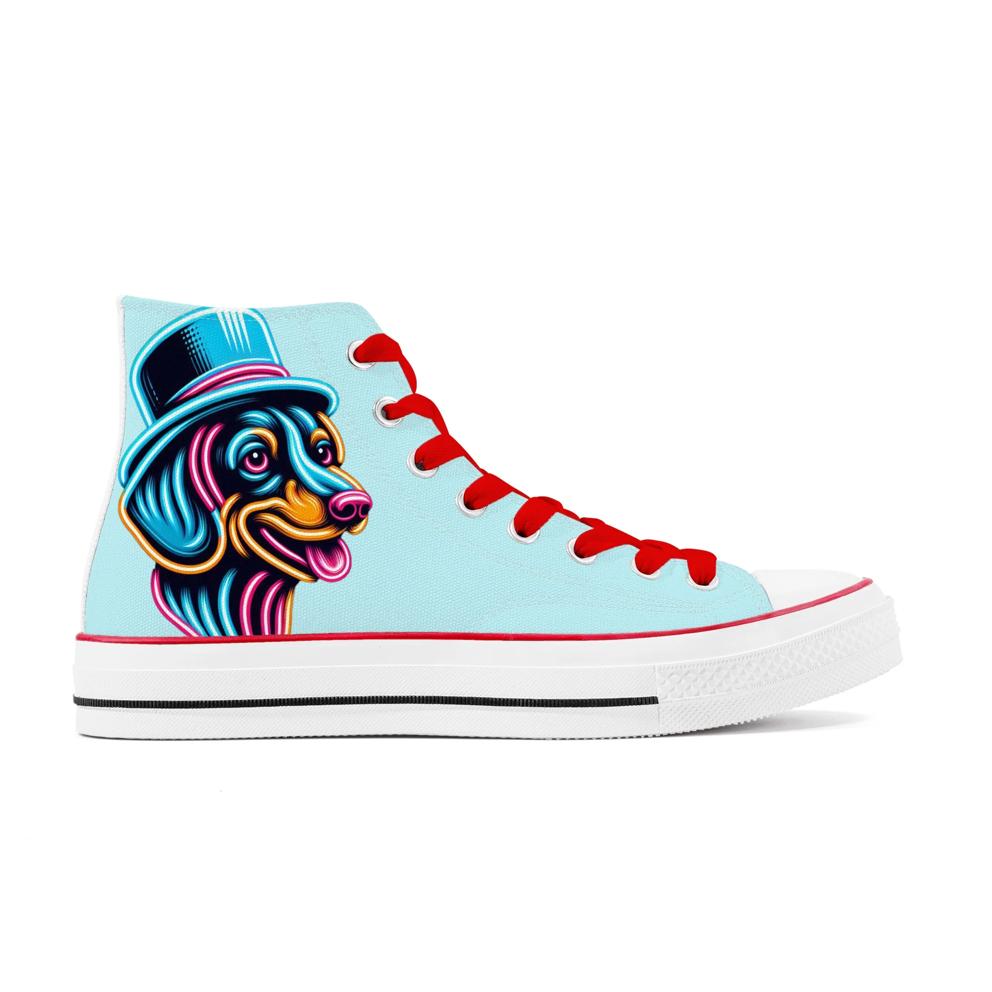 Ophelia - Classic High Top Canvas Shoes - Image 5