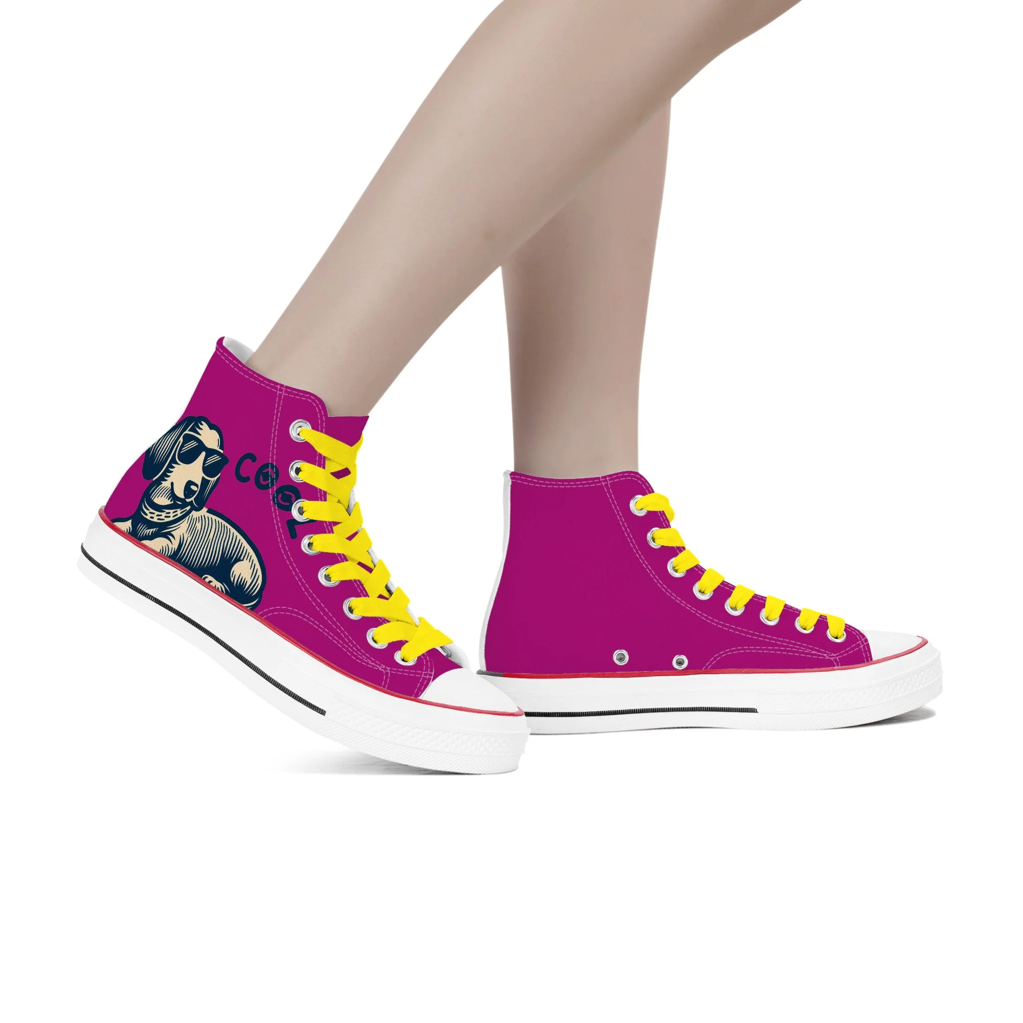 Paco - Classic High Top Canvas Shoes - Image 8