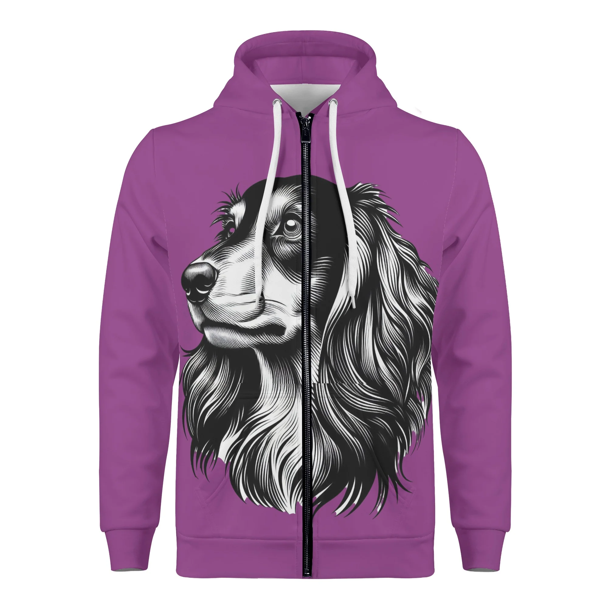 Paisley - All Over Print Zip Up Hoodie - Image 5