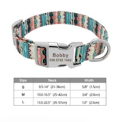 Personalized Dachshund Collar – Adjustable Custom Nylon ID Tag - Image 3