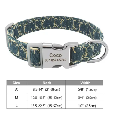 Personalized Dachshund Collar – Adjustable Custom Nylon ID Tag - Image 5
