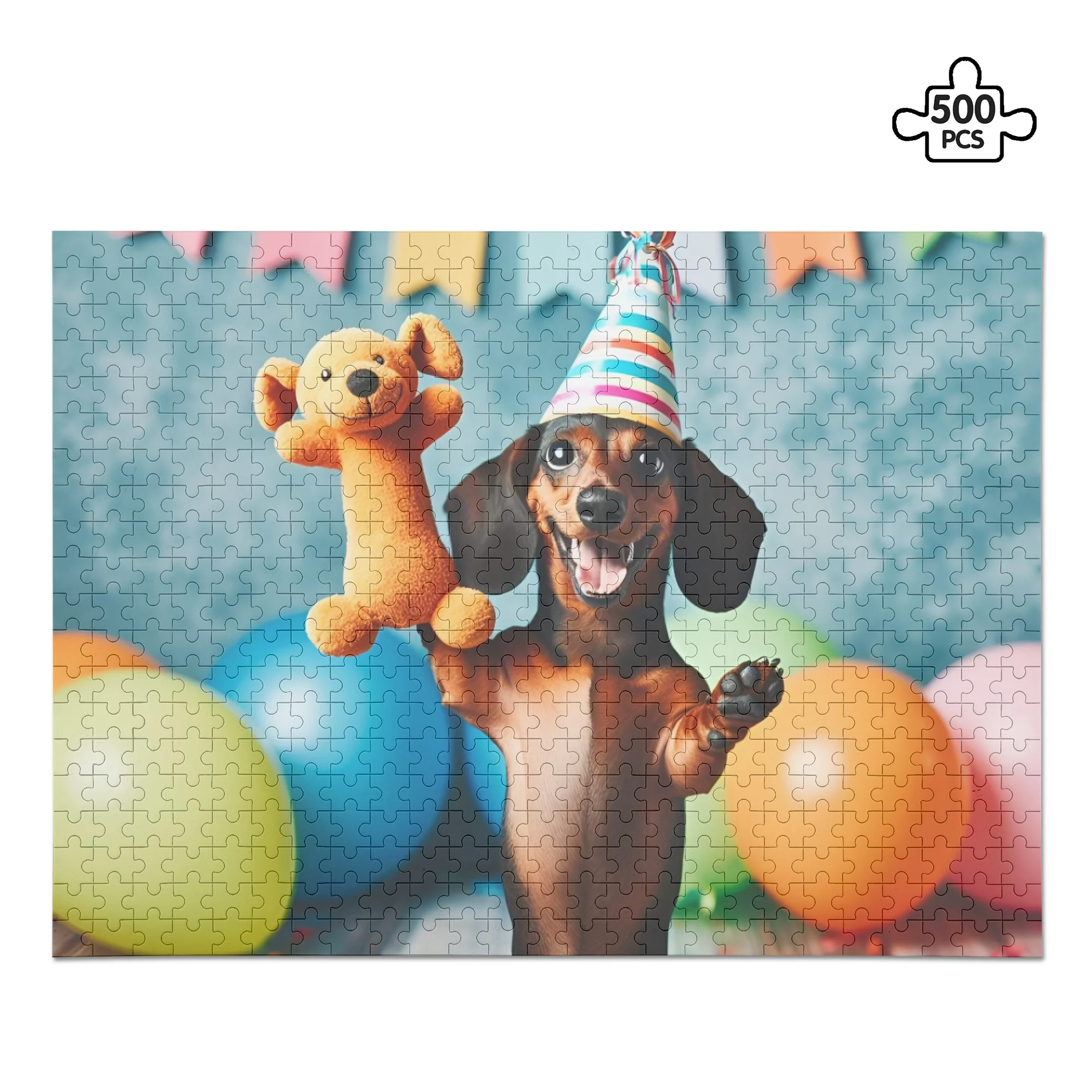 Personalized  Puzzle  with Dachshund Picture - Puzzle - Image 2