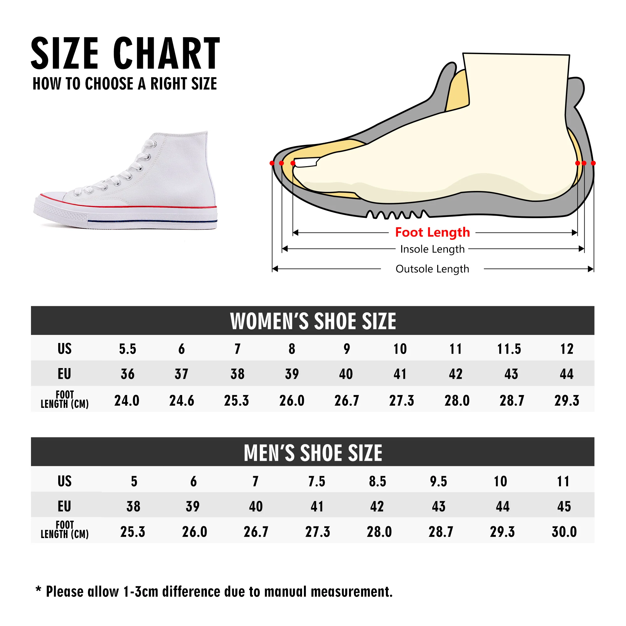 Pilot - Classic High Top Canvas Shoes - Image 10