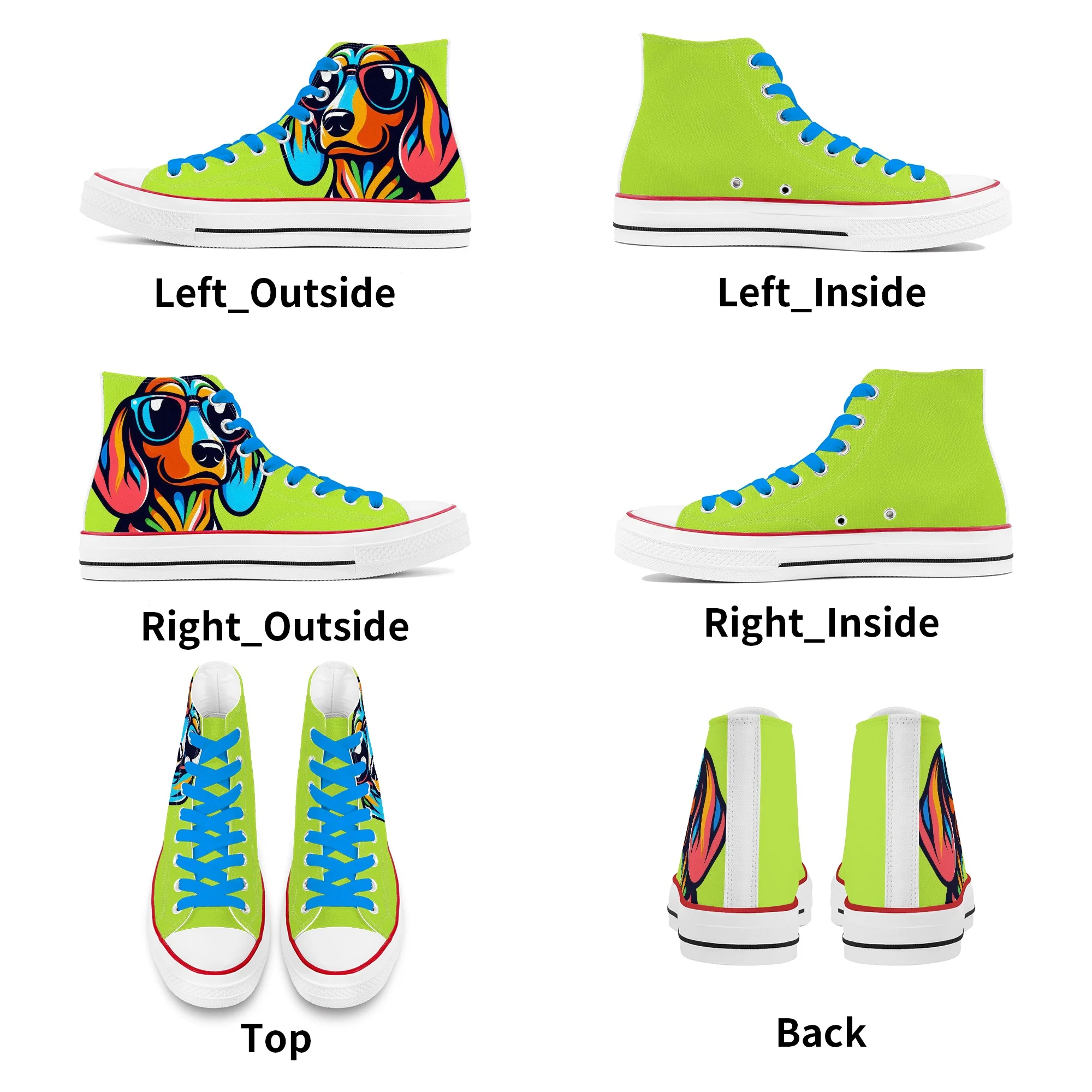 Pilot - Classic High Top Canvas Shoes - Image 9