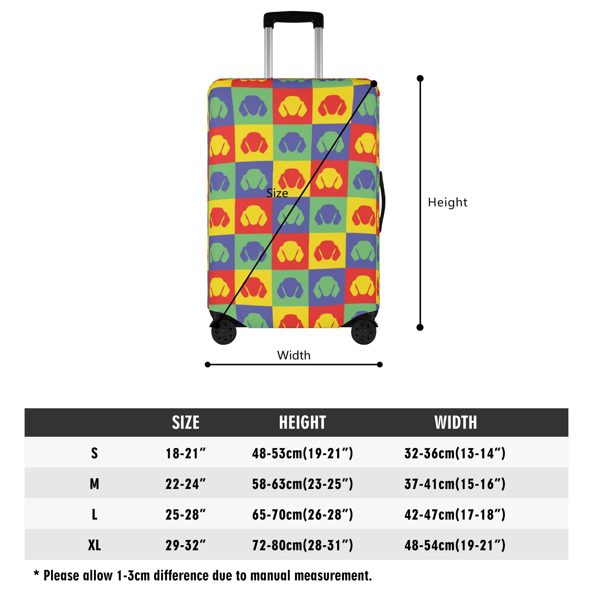 Pixel  - Luggage Cover - Image 7