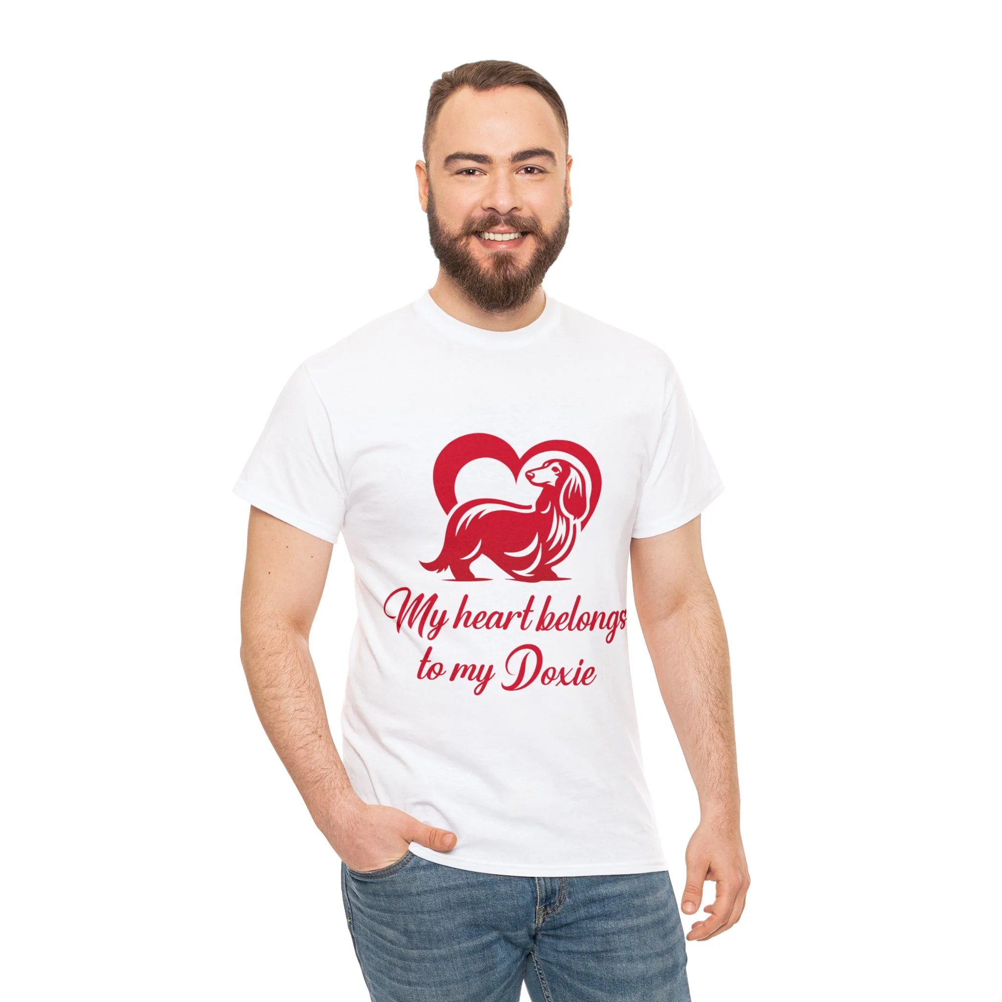 Poppy - Unisex Cotton T-Shirt - Image 2