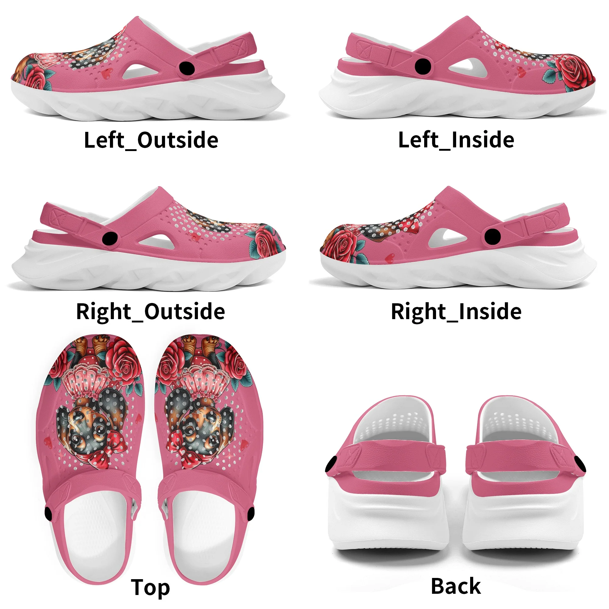 Puck - Summer Hollow Out Clogs - Image 8