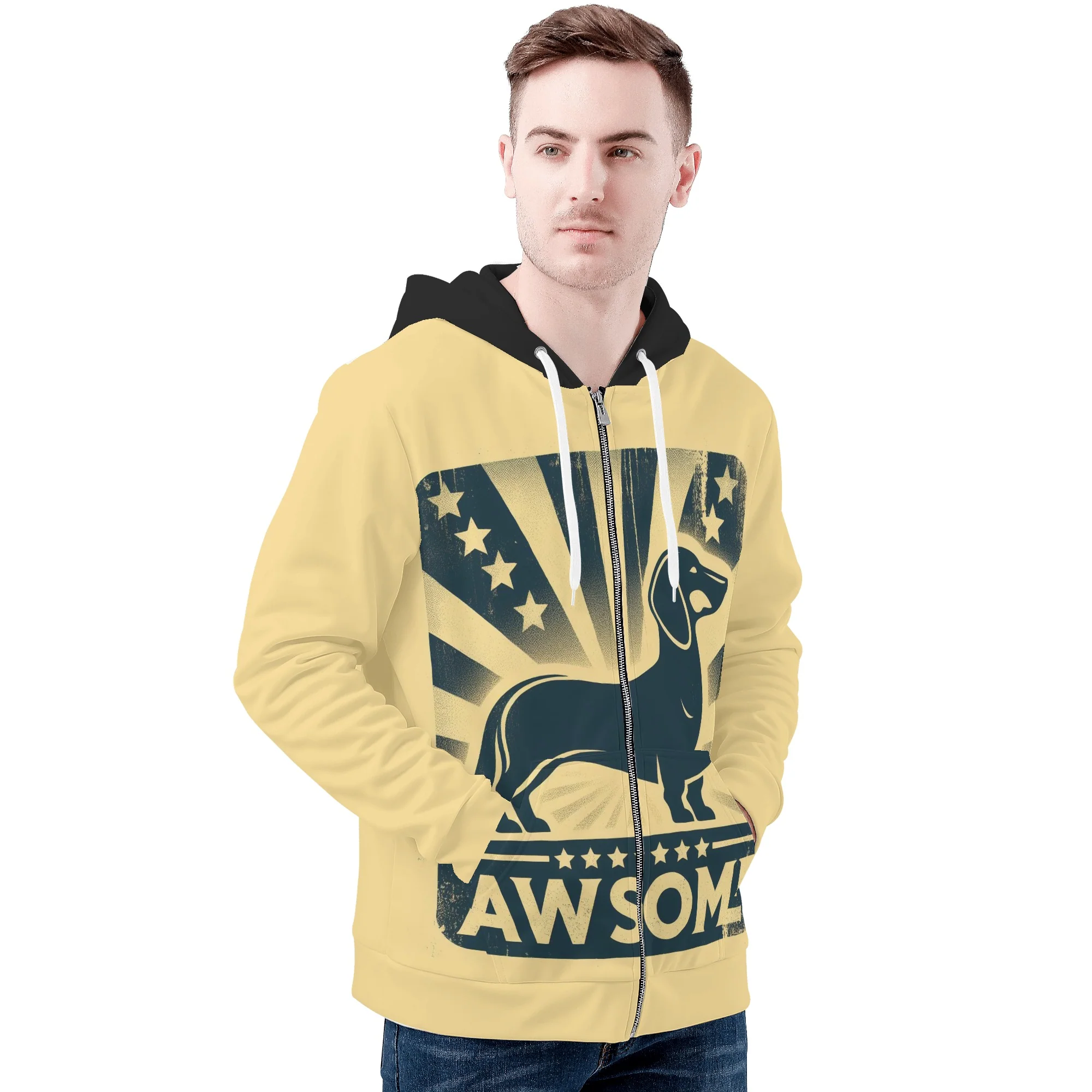 Ranger - All Over Print Zip Up Hoodie - Image 4