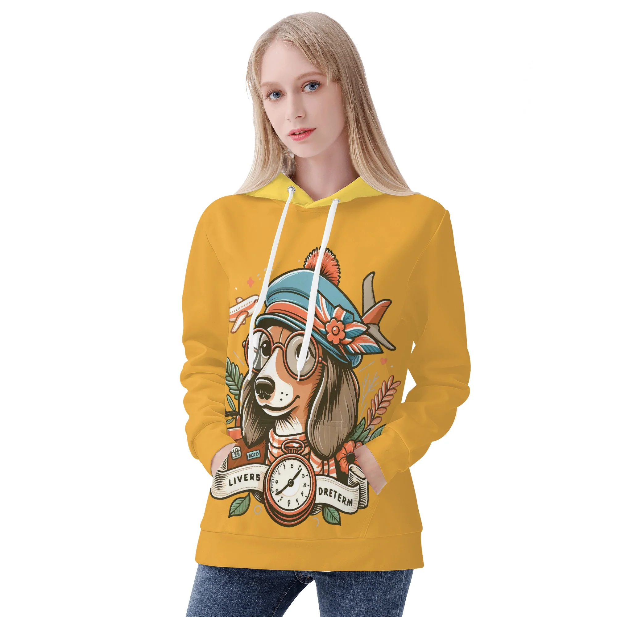 Roxy - All Over Print Hoodie - Image 3