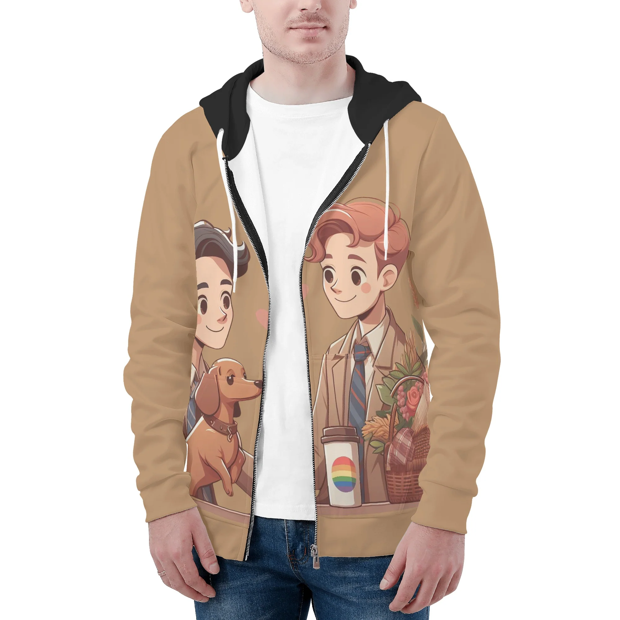 Roxy - All Over Print Zip Up Hoodie - Image 3