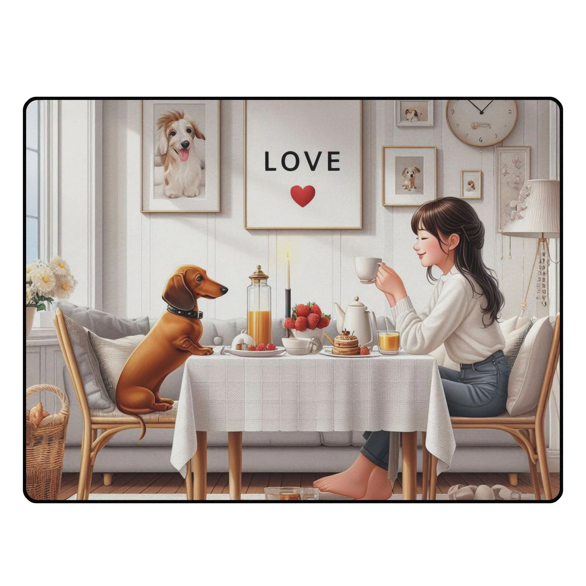 Roxy - Living Room Carpet Rug - Image 2