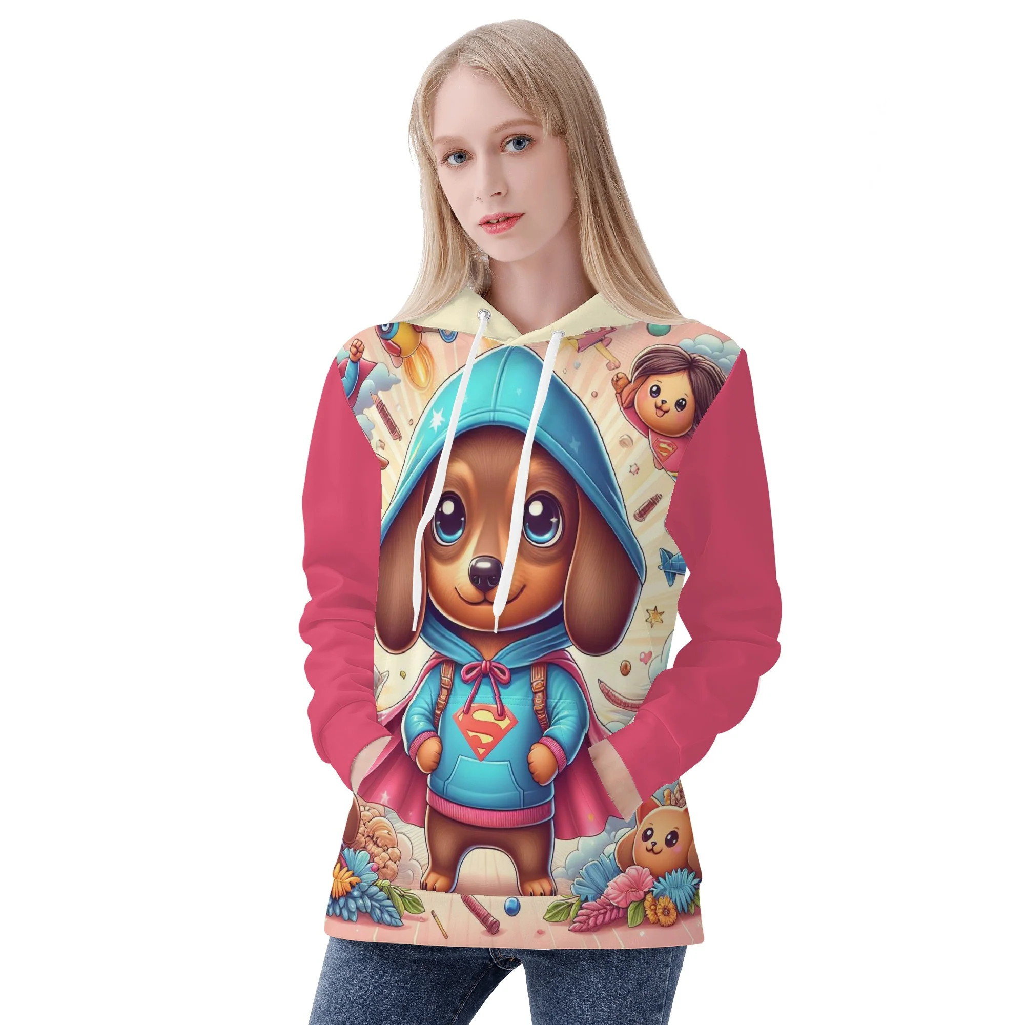 Rudy - All Over Print Hoodie - Image 3