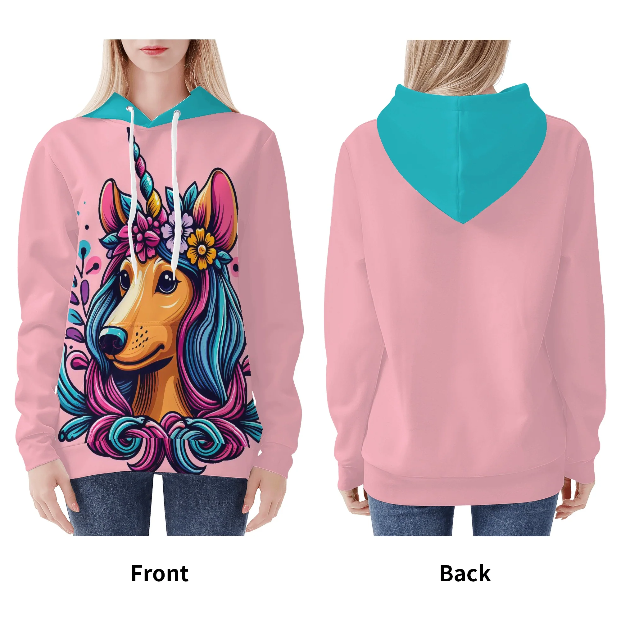 Sandy - All Over Print Hoodie - Image 6