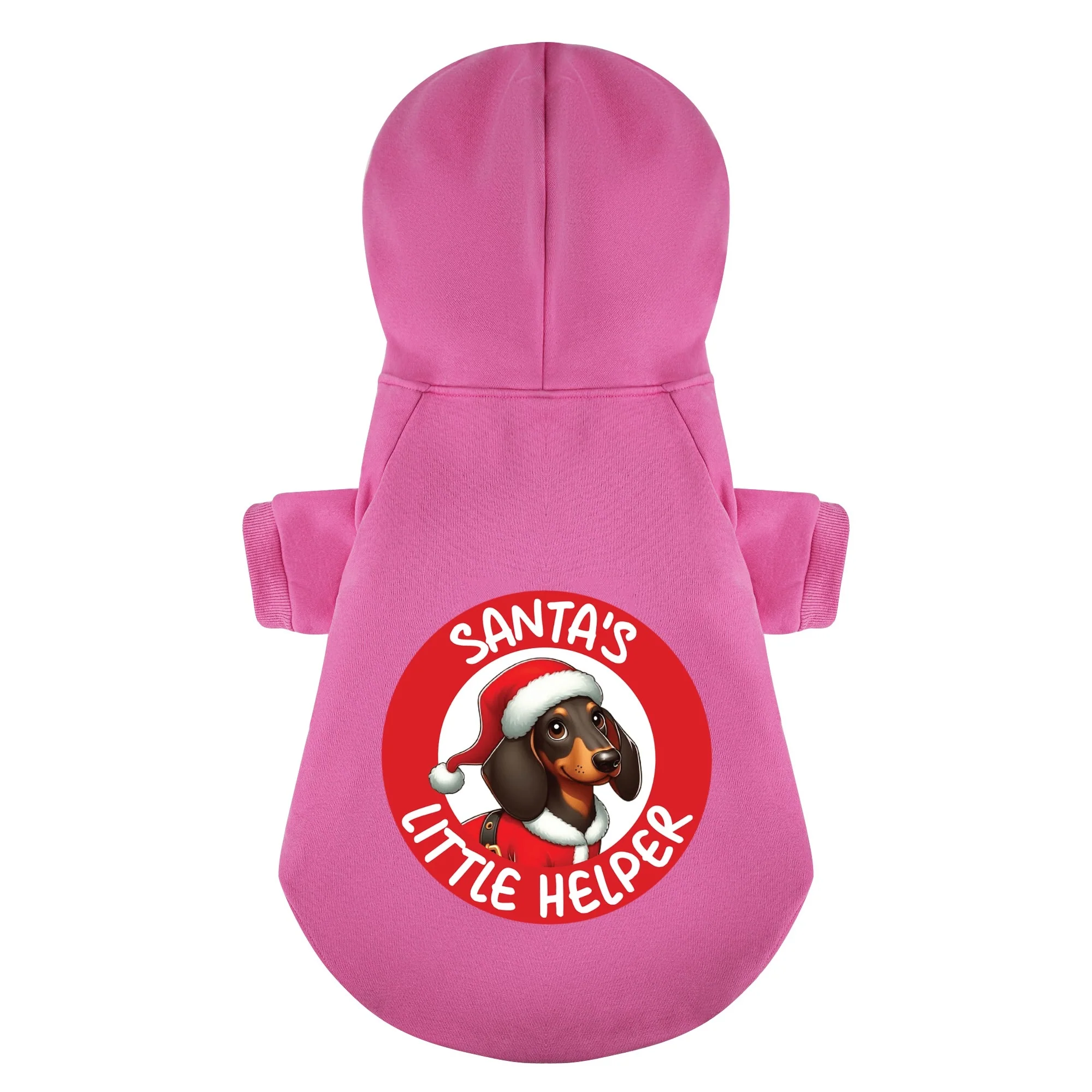 Santa - Personalized Dachshund Hoodies with Funny Quotes – Stylish, Cozy, and Premium 100% Cotton - Image 7