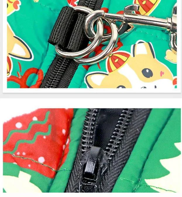 SantaDox Festive Dachshund Christmas Coat – Holiday Doxie Jacket for Winter Warmth - Image 7