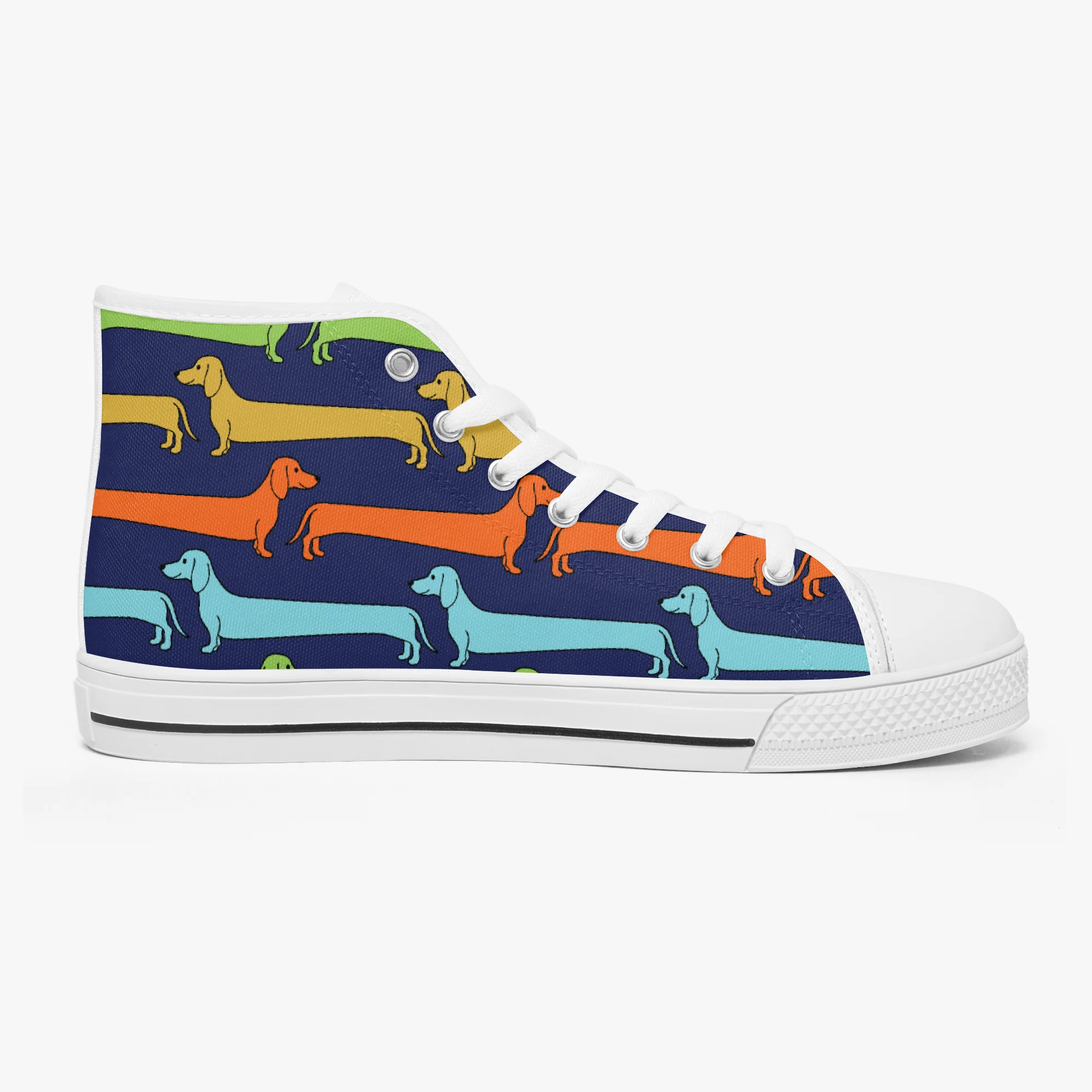 Cannoli - Classic High-Top Canvas Shoes