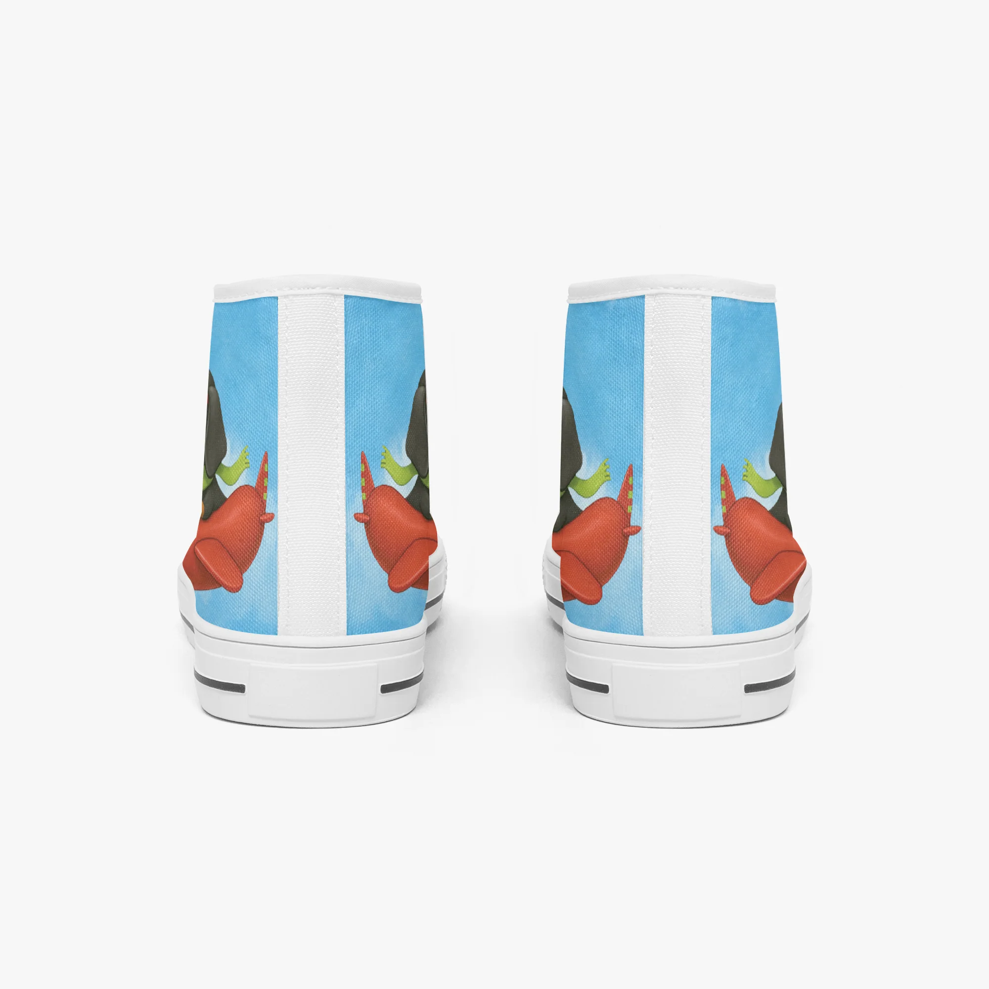 Cocoa - Classic High-Top Canvas Shoes - Image 3
