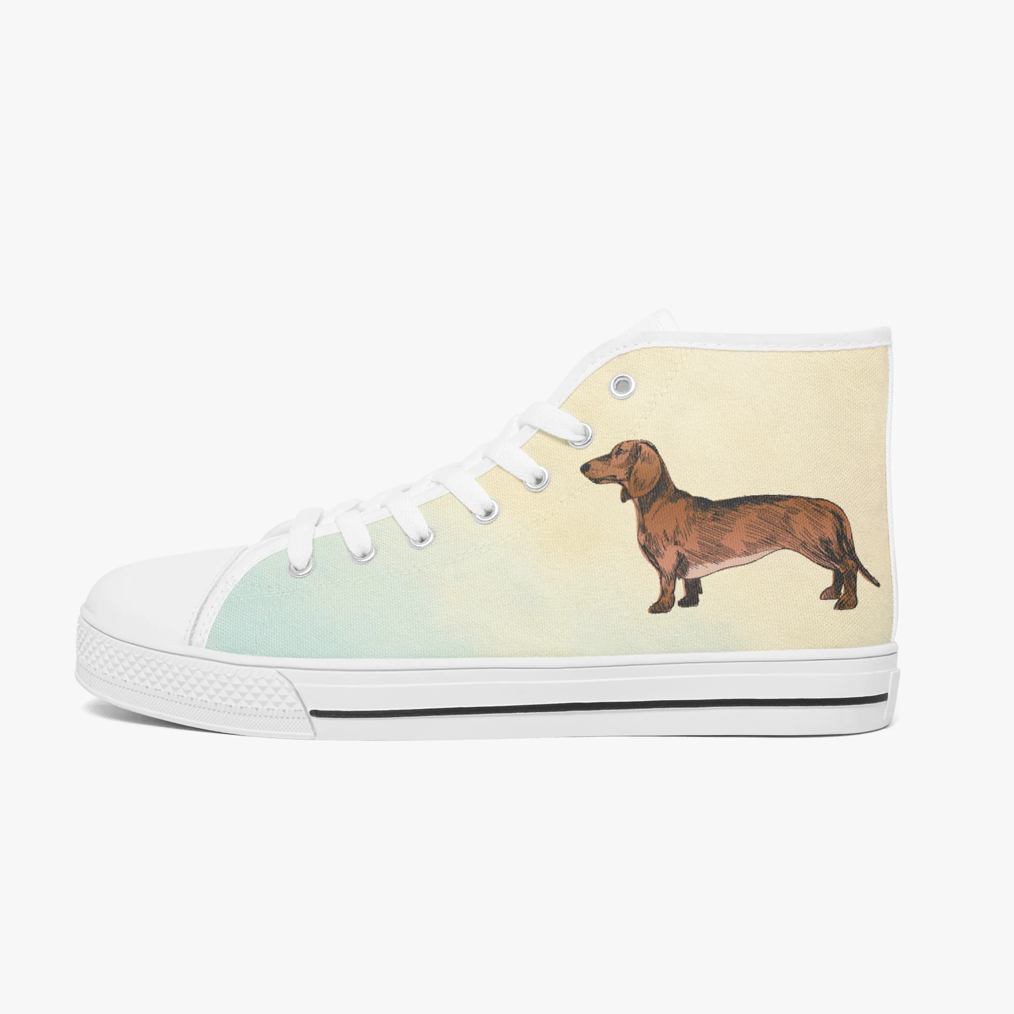 Melon - Classic High-Top Canvas Shoes
