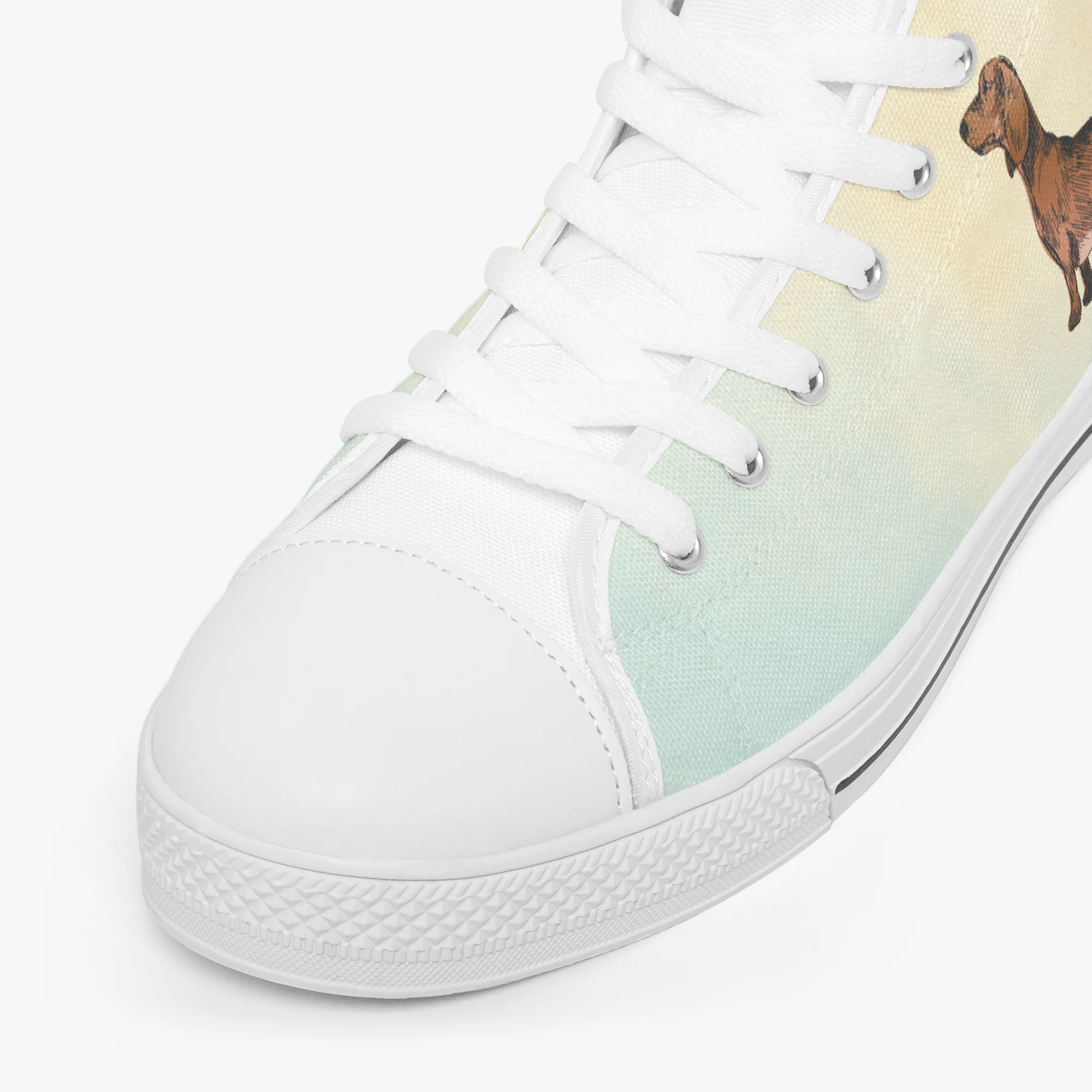 Melon - Classic High-Top Canvas Shoes - Image 4