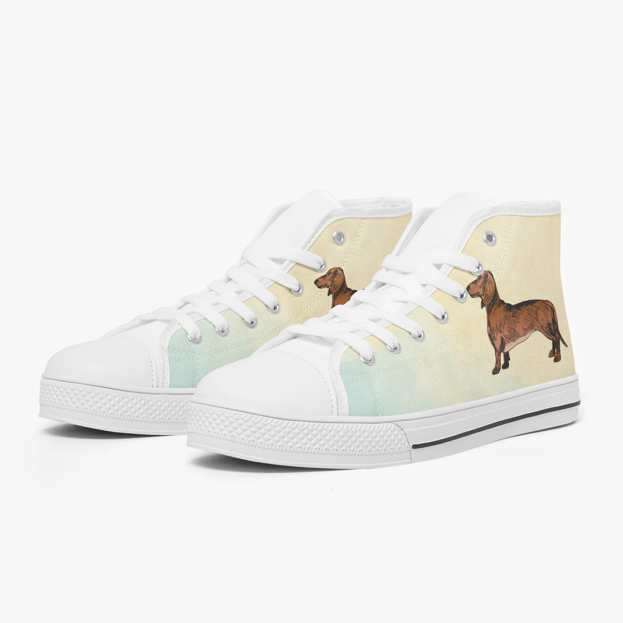 Melon - Classic High-Top Canvas Shoes - Image 6