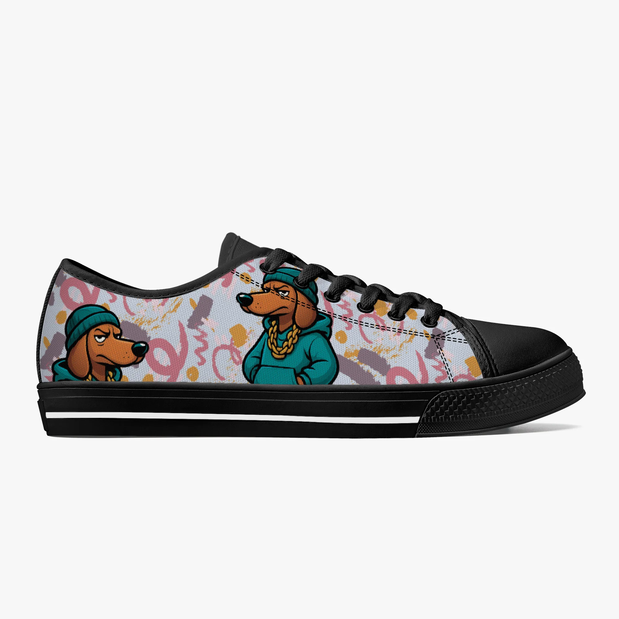 Daphne - Classic Low-Top Canvas Shoes - Image 11
