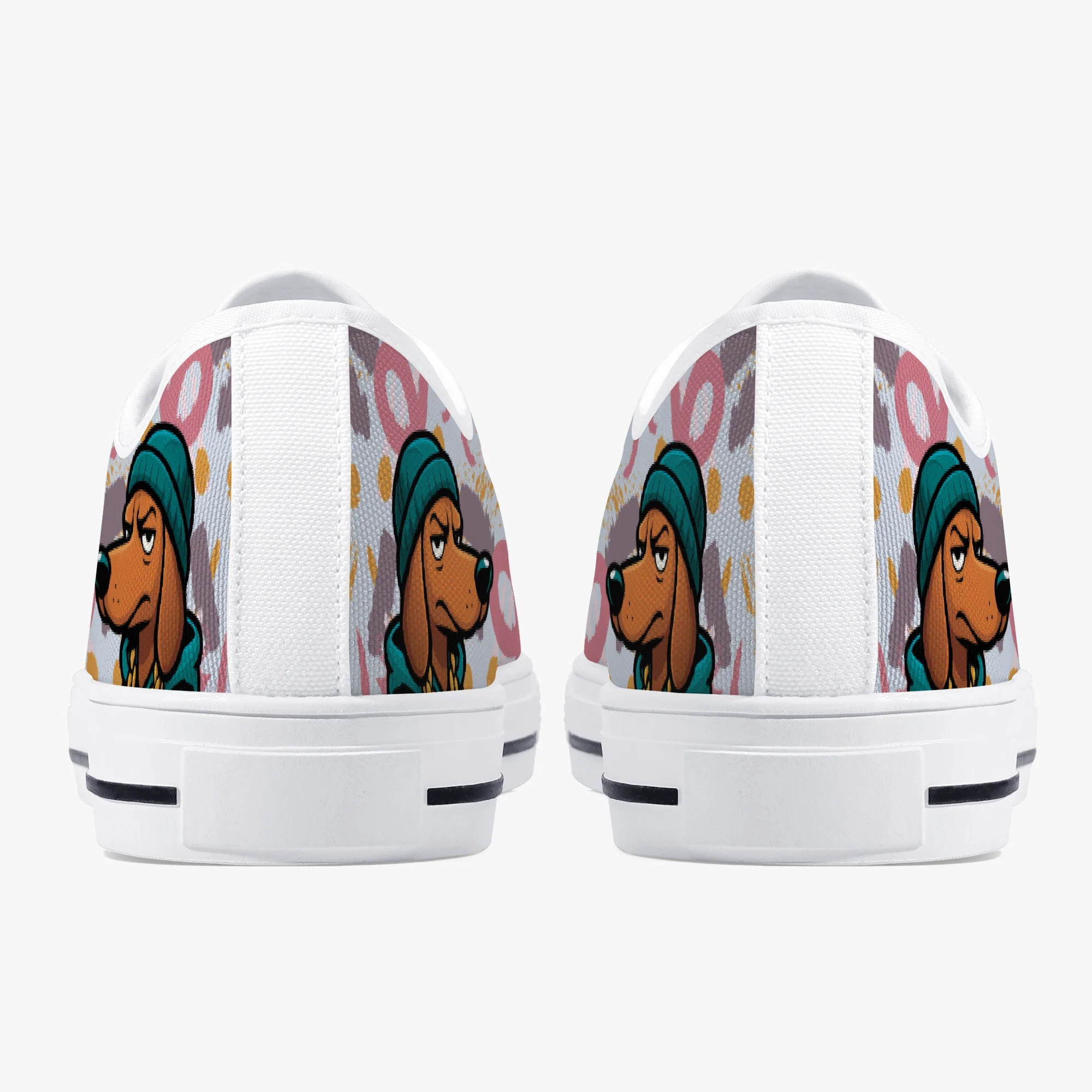Daphne - Classic Low-Top Canvas Shoes - Image 3