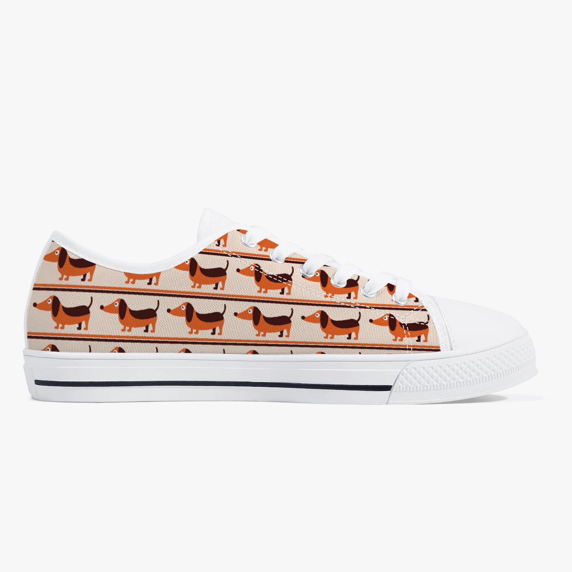 Deliah - Classic Low-Top Canvas Shoes - Image 6