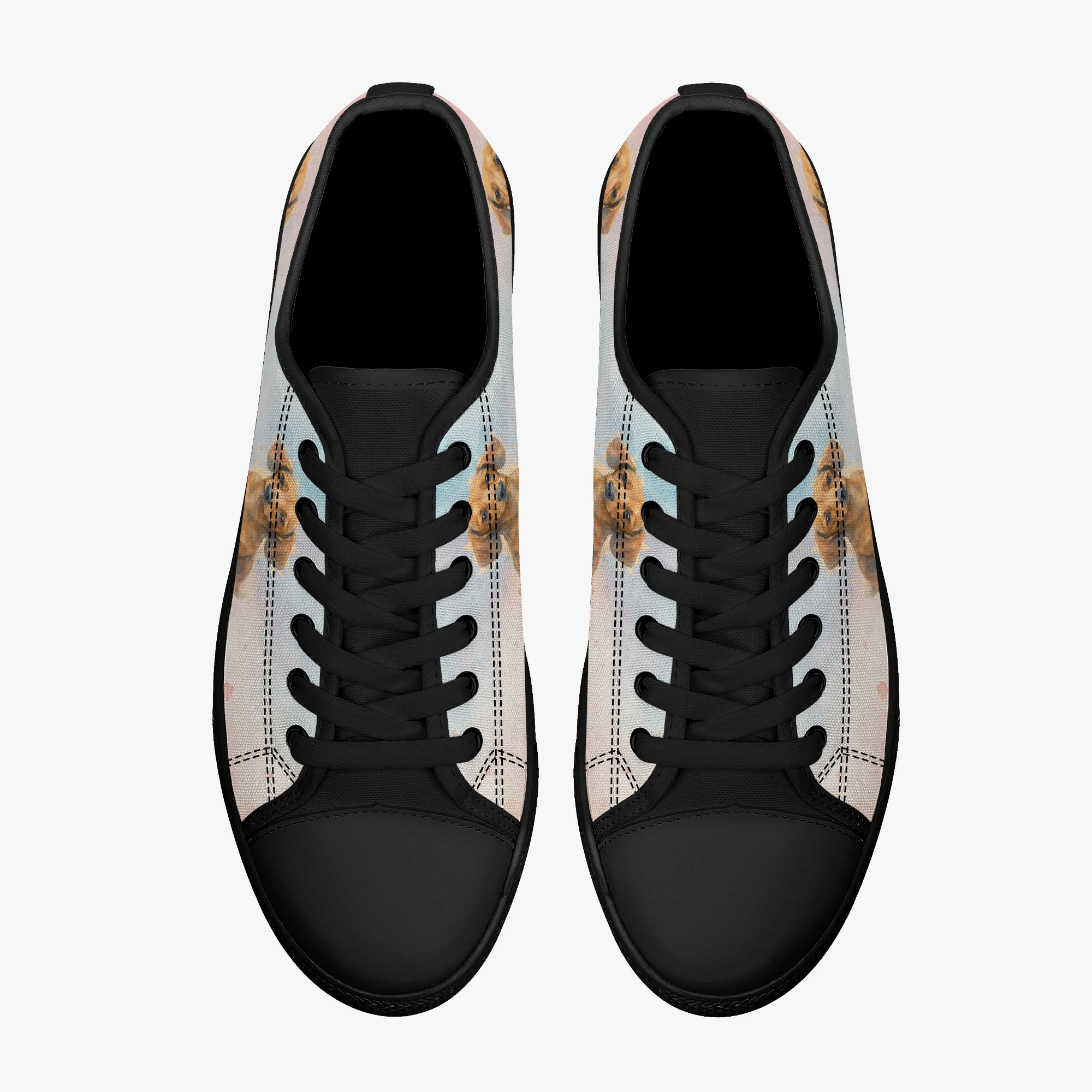 Dot - Classic Low-Top Canvas Shoes - Image 2