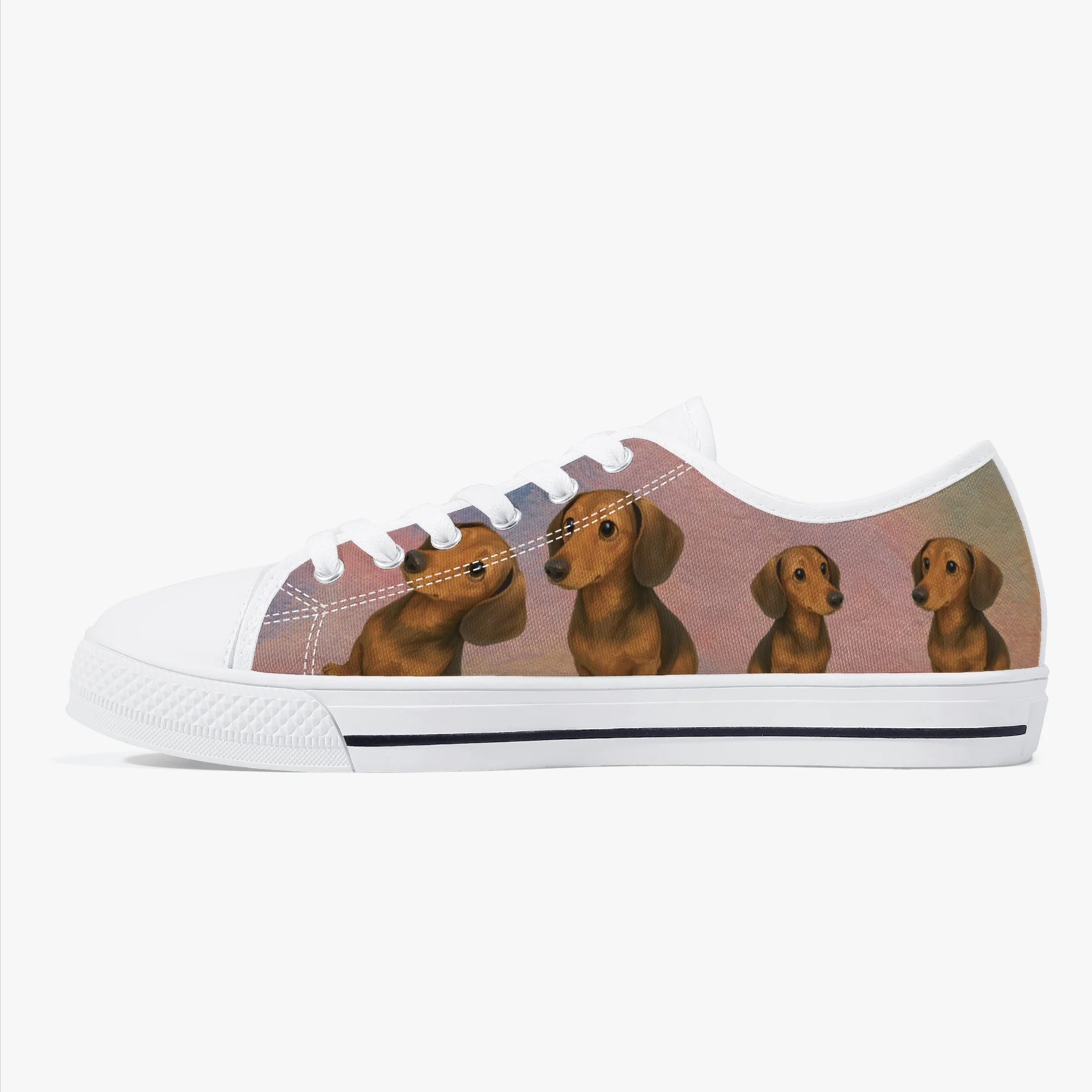 Fern - Classic Low-Top Canvas Shoes - Image 12