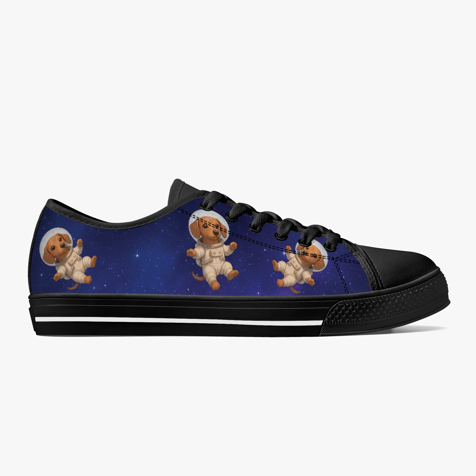Jezebel - Classic Low-Top Canvas Shoes - Image 11