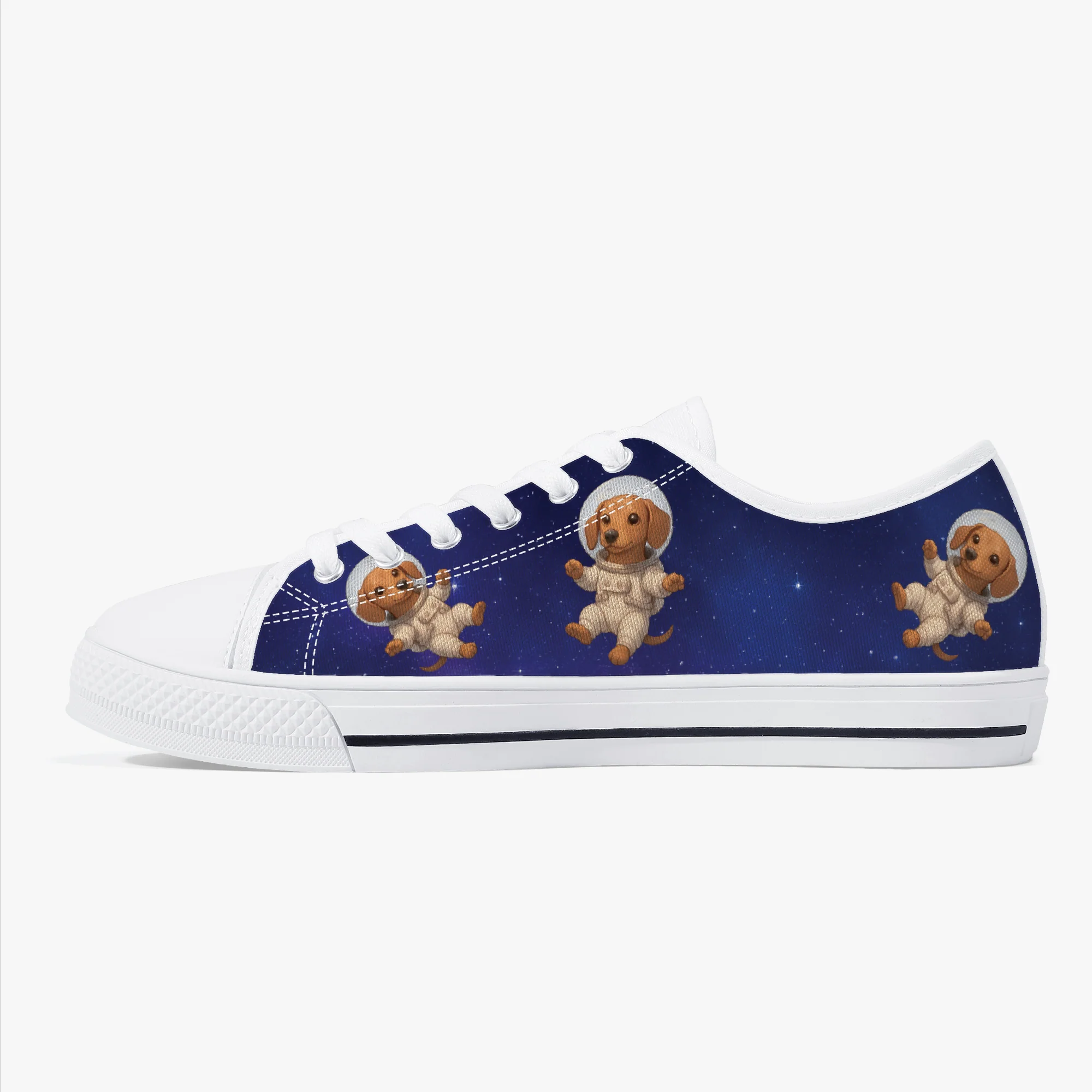 Jezebel - Classic Low-Top Canvas Shoes - Image 12
