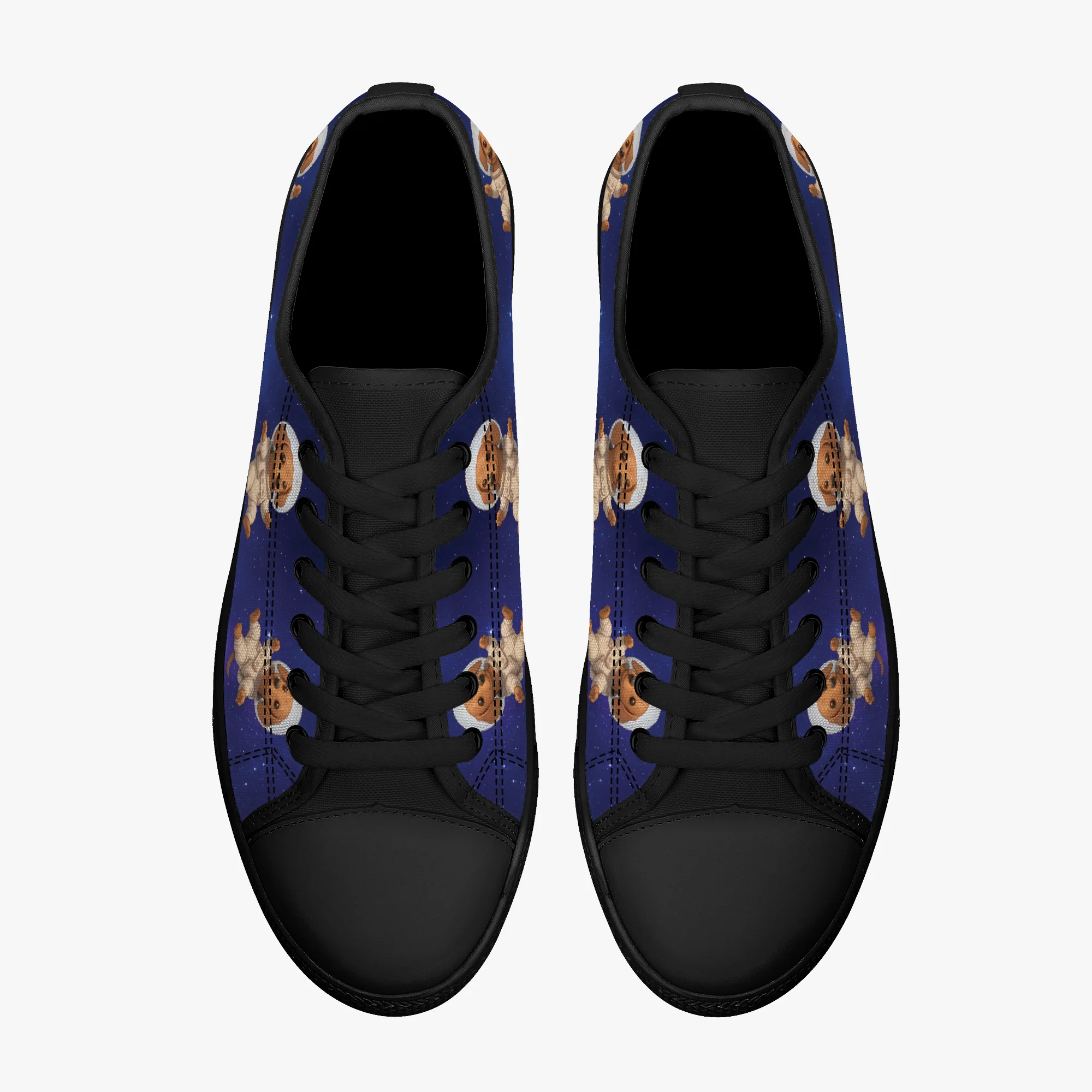 Jezebel - Classic Low-Top Canvas Shoes - Image 2