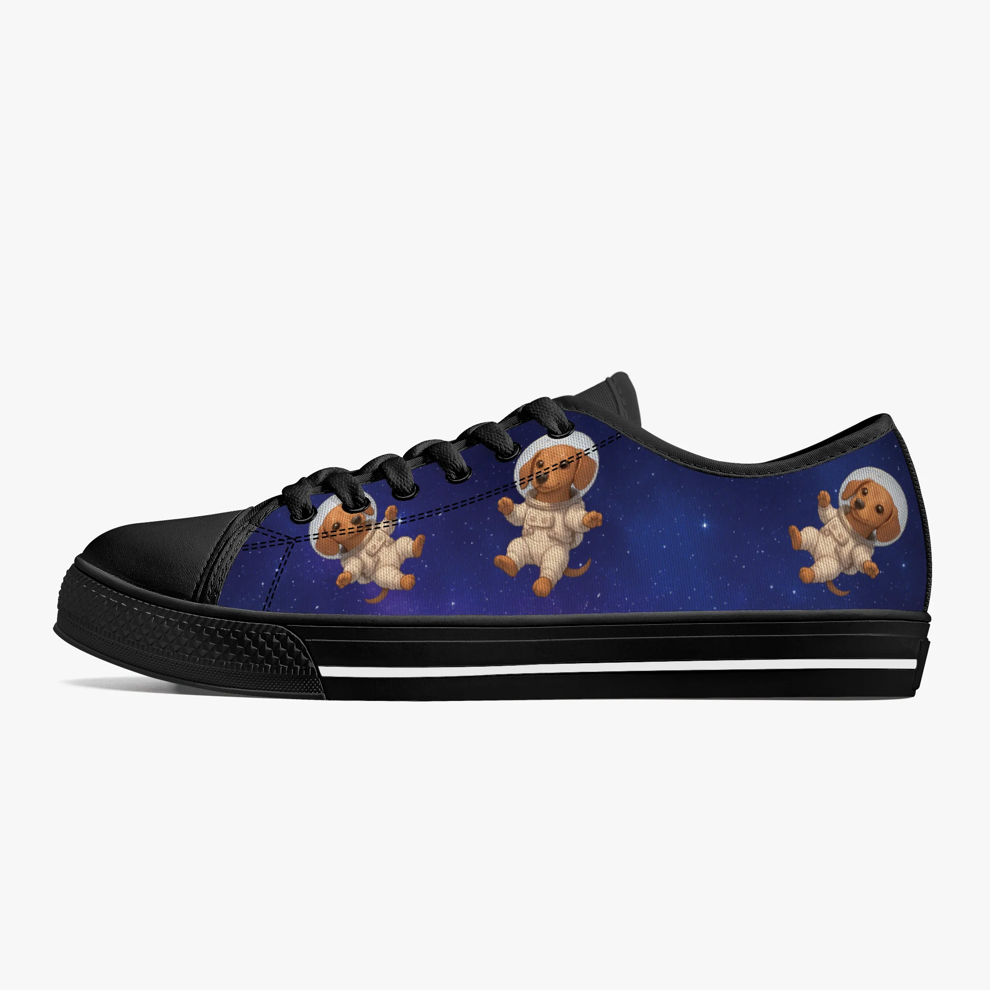 Jezebel - Classic Low-Top Canvas Shoes - Image 4