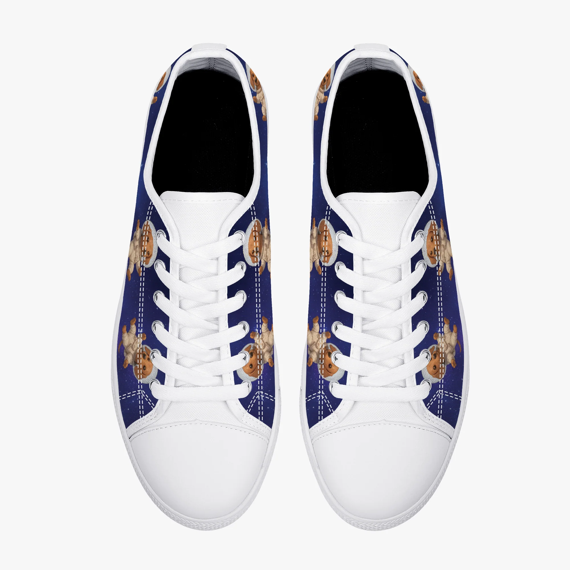 Jezebel - Classic Low-Top Canvas Shoes - Image 8