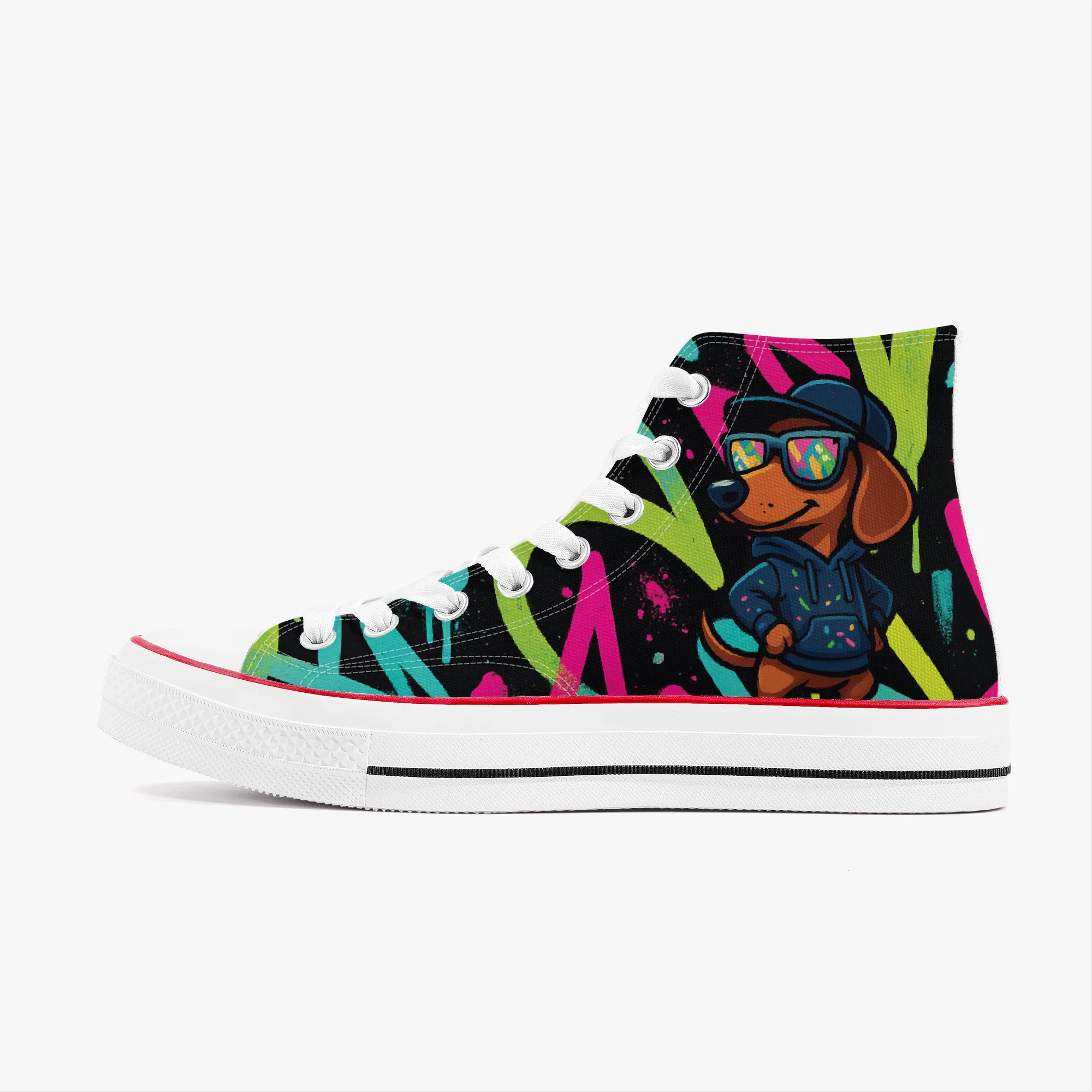 Cupcake - High-Top Canvas Shoes - Image 4