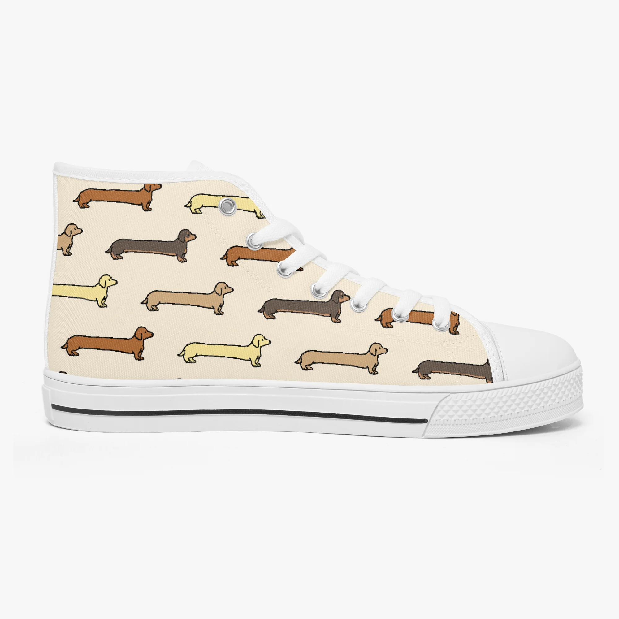 Fez - Classic High-Top Canvas Shoes - Image 7