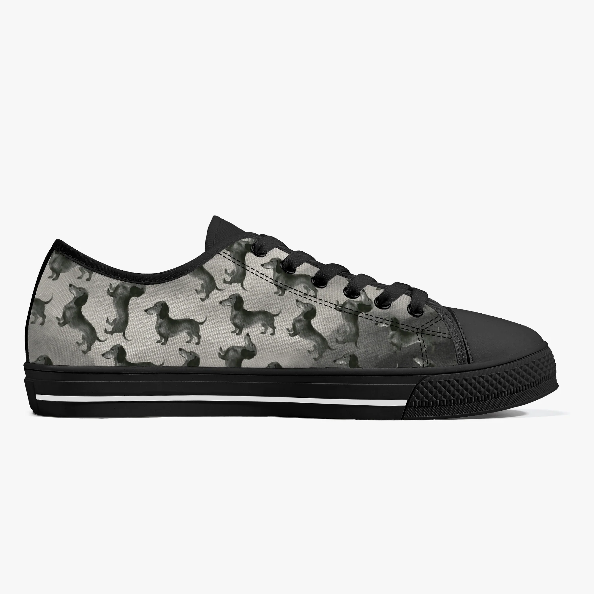 Ginger - Classic Low-Top Canvas Shoes - Image 10