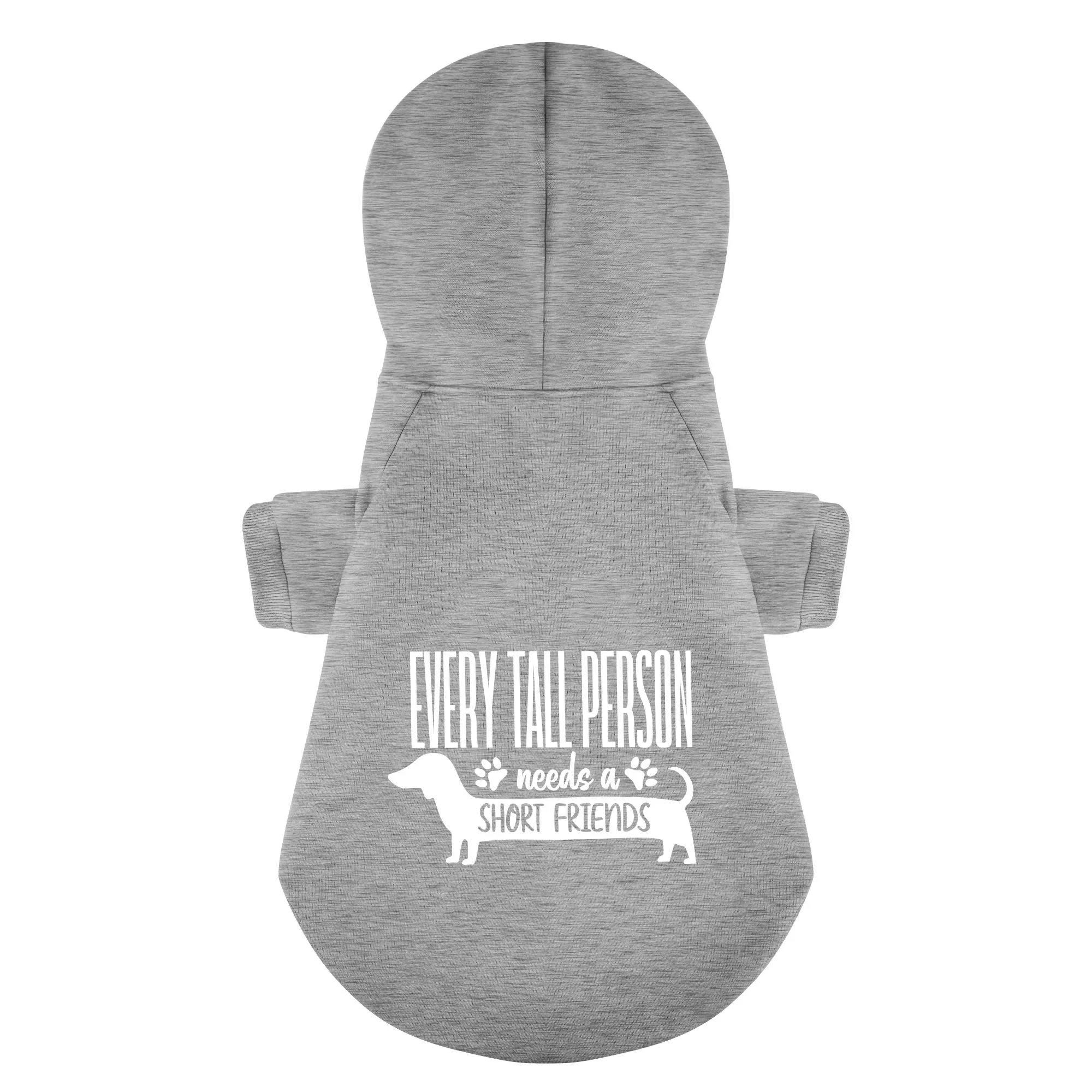 SHORT FRIENDS - Personalized Dachshund Hoodies with Funny Quotes – Stylish, Cozy, and Premium 100% Cotton - Image 4