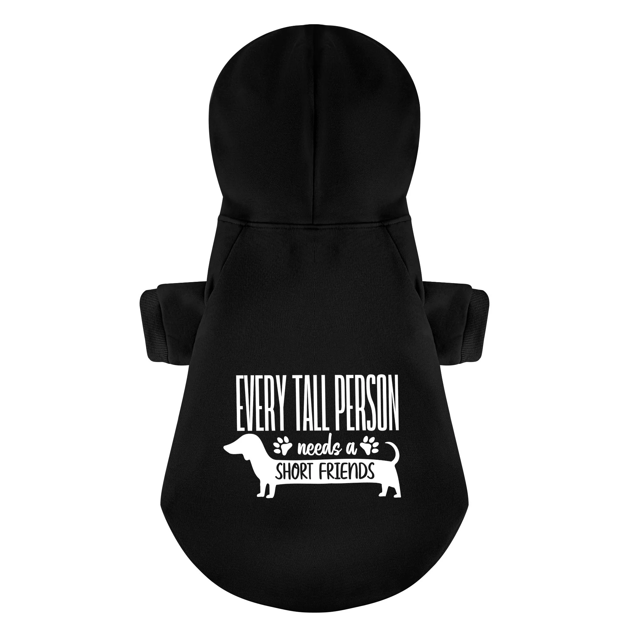 SHORT FRIENDS - Personalized Dachshund Hoodies with Funny Quotes – Stylish, Cozy, and Premium 100% Cotton - Image 5