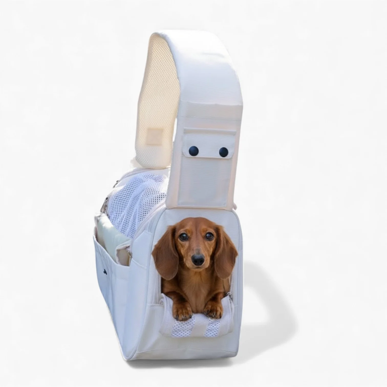 LongPup Dachshund Shoulder Carrier – Portable Breathable Outing Bag - Image 5