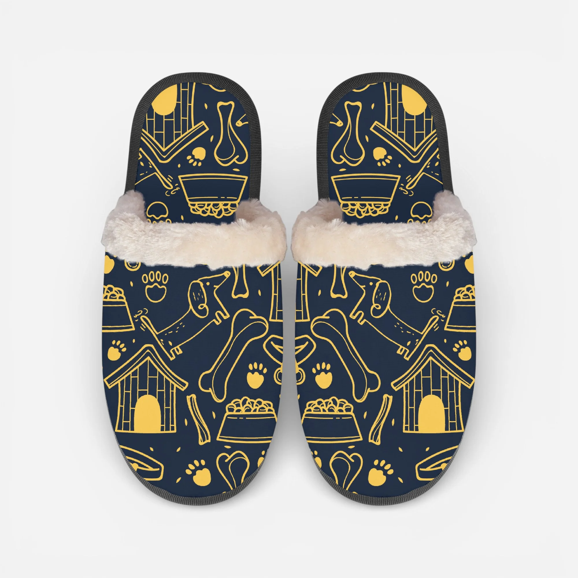 Sage - cozy winter slippers